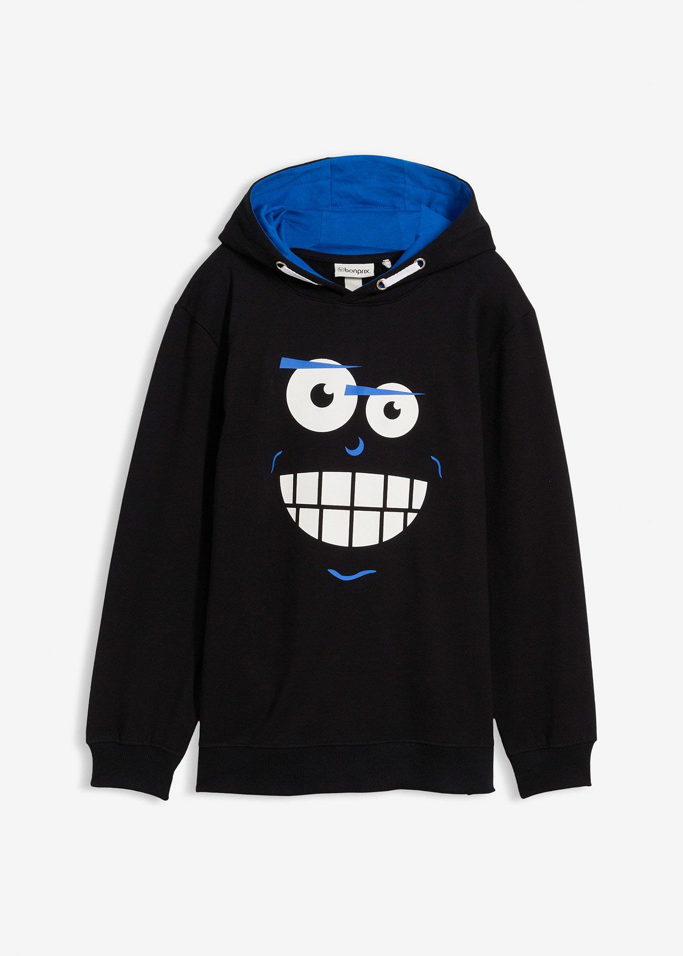 Bluza z kapturem z czystej bawełny