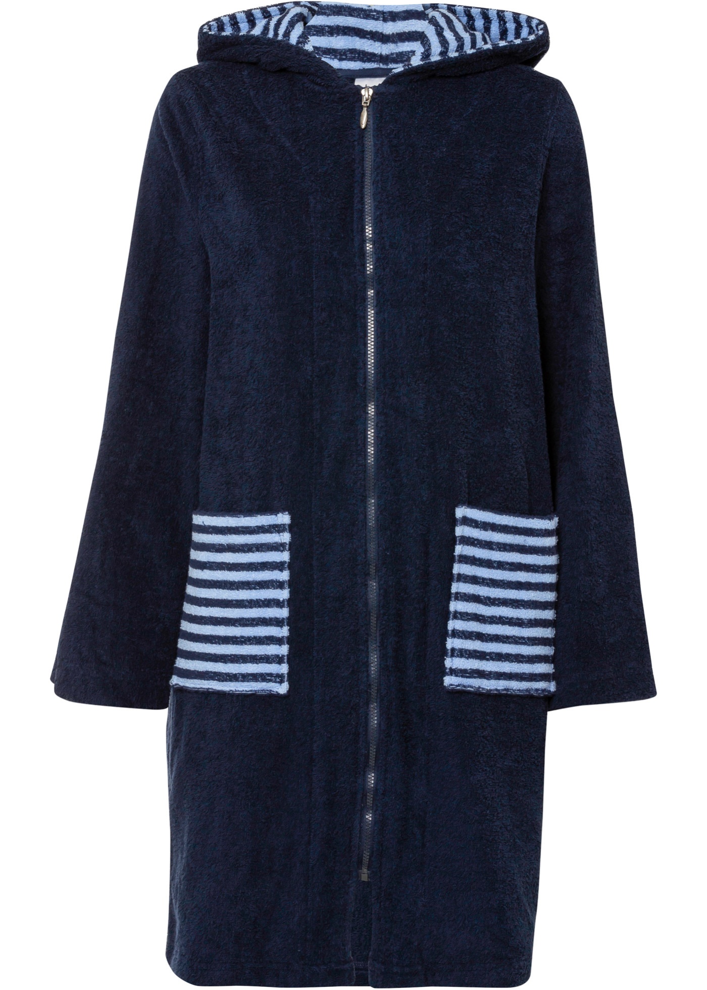 Szlafrok z frotte z bawełny organicznej