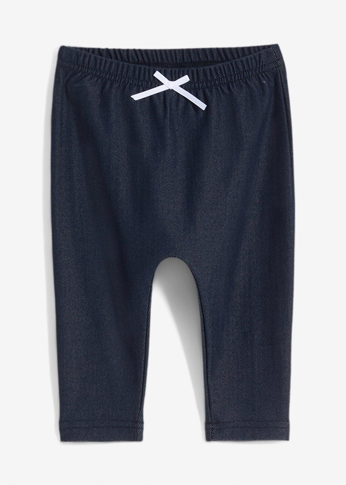 Legginsy niemowlęce z miękkiej mieszanki bawełny