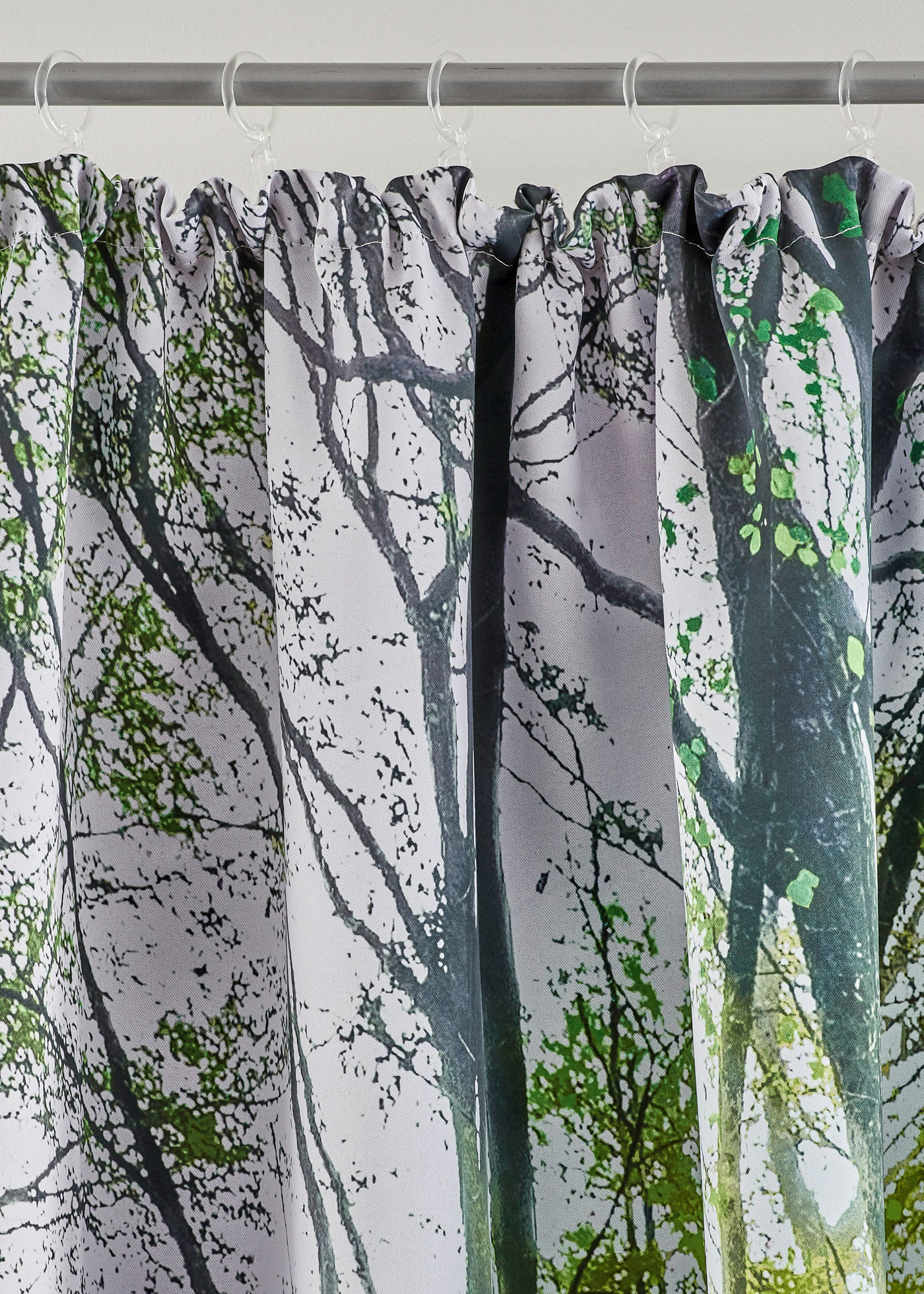 Zasłona zaciemniająca z motywem lasu (1 szt.)