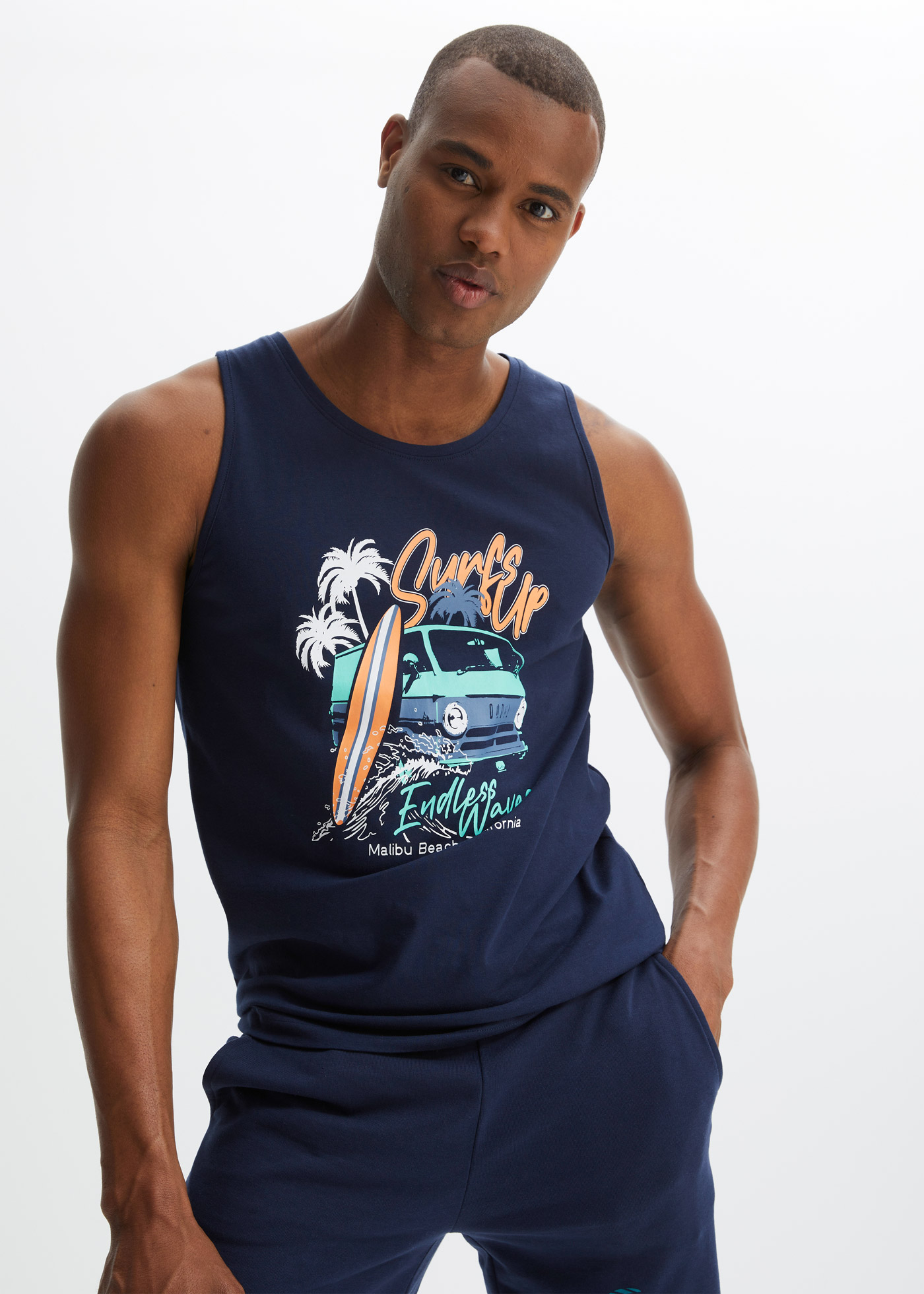 Tank top (2 szt.) z czystej bawełny organicznej