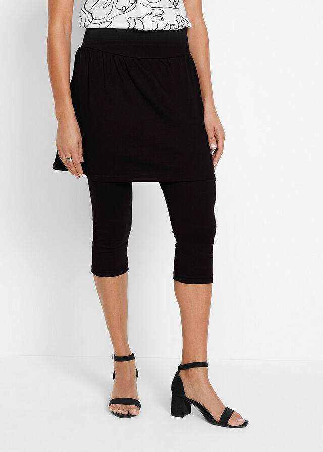 Legginsy rybaczki ze spódniczką