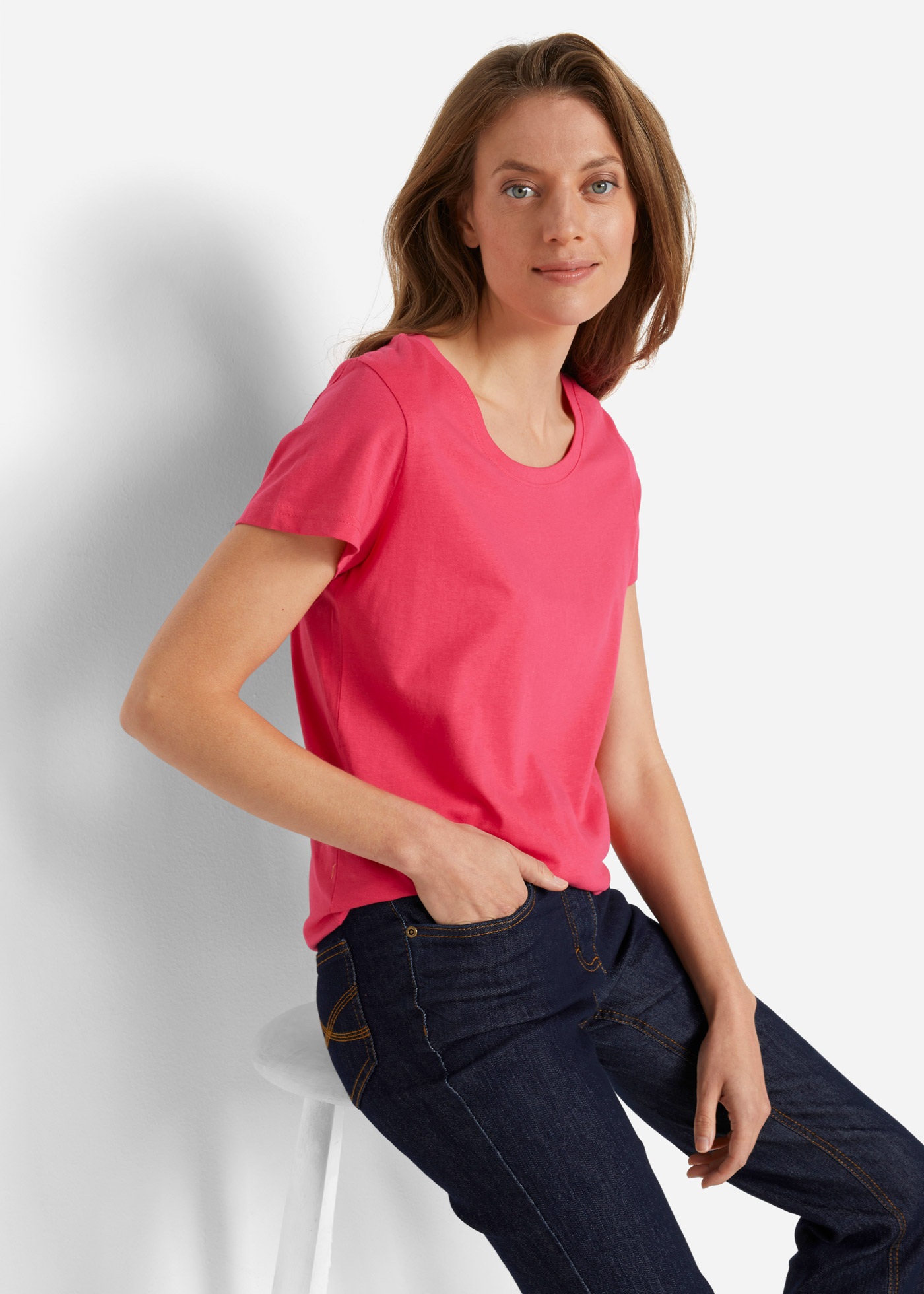 Shirt z okrągłym dekoltem (5 szt.), krótki rękaw