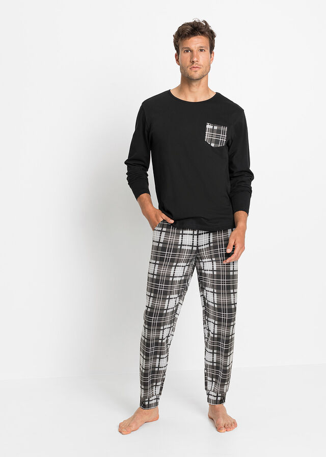 Piżama z czystej bawełny