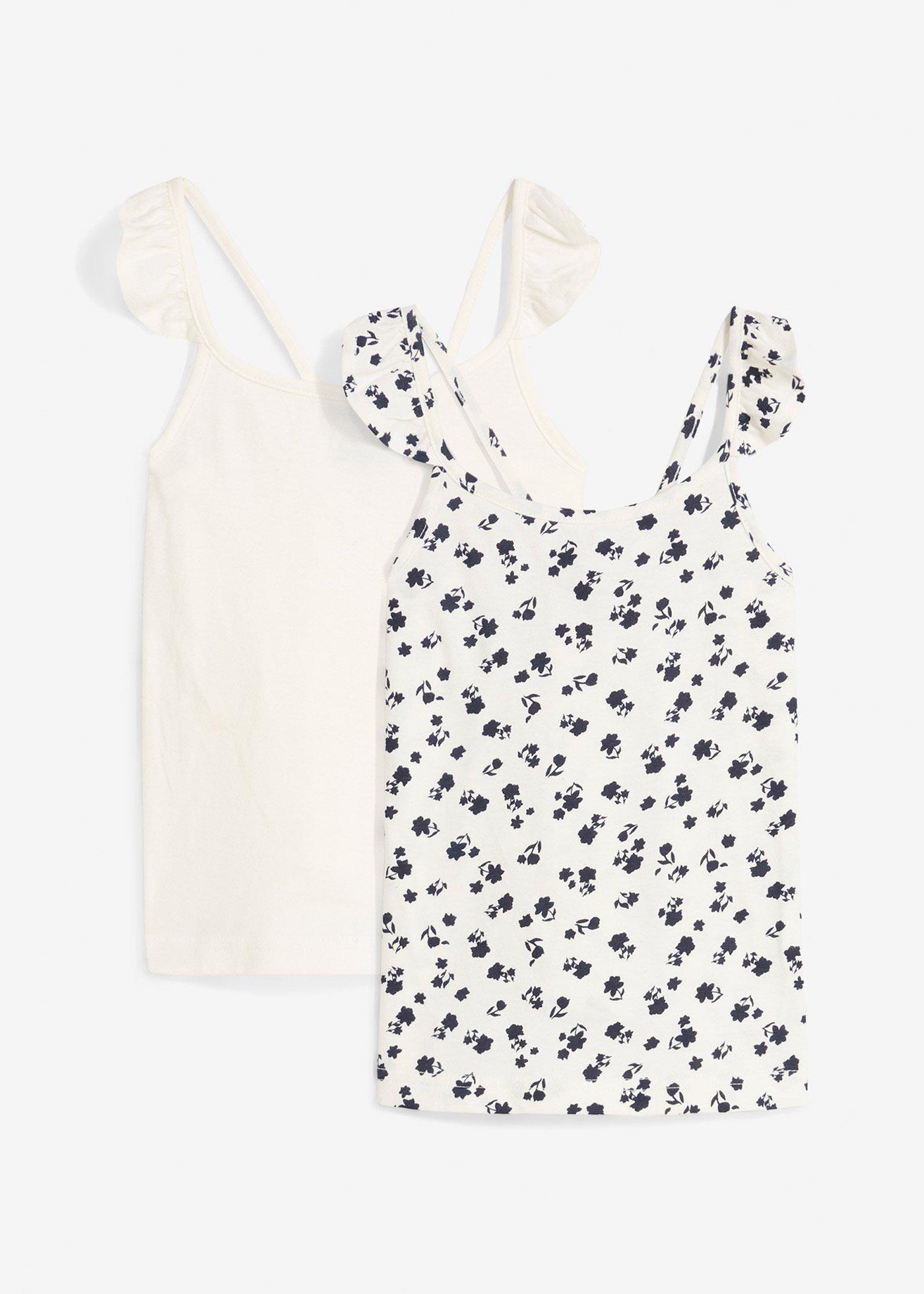 Top (2 szt.), z czystej bawełny organicznej