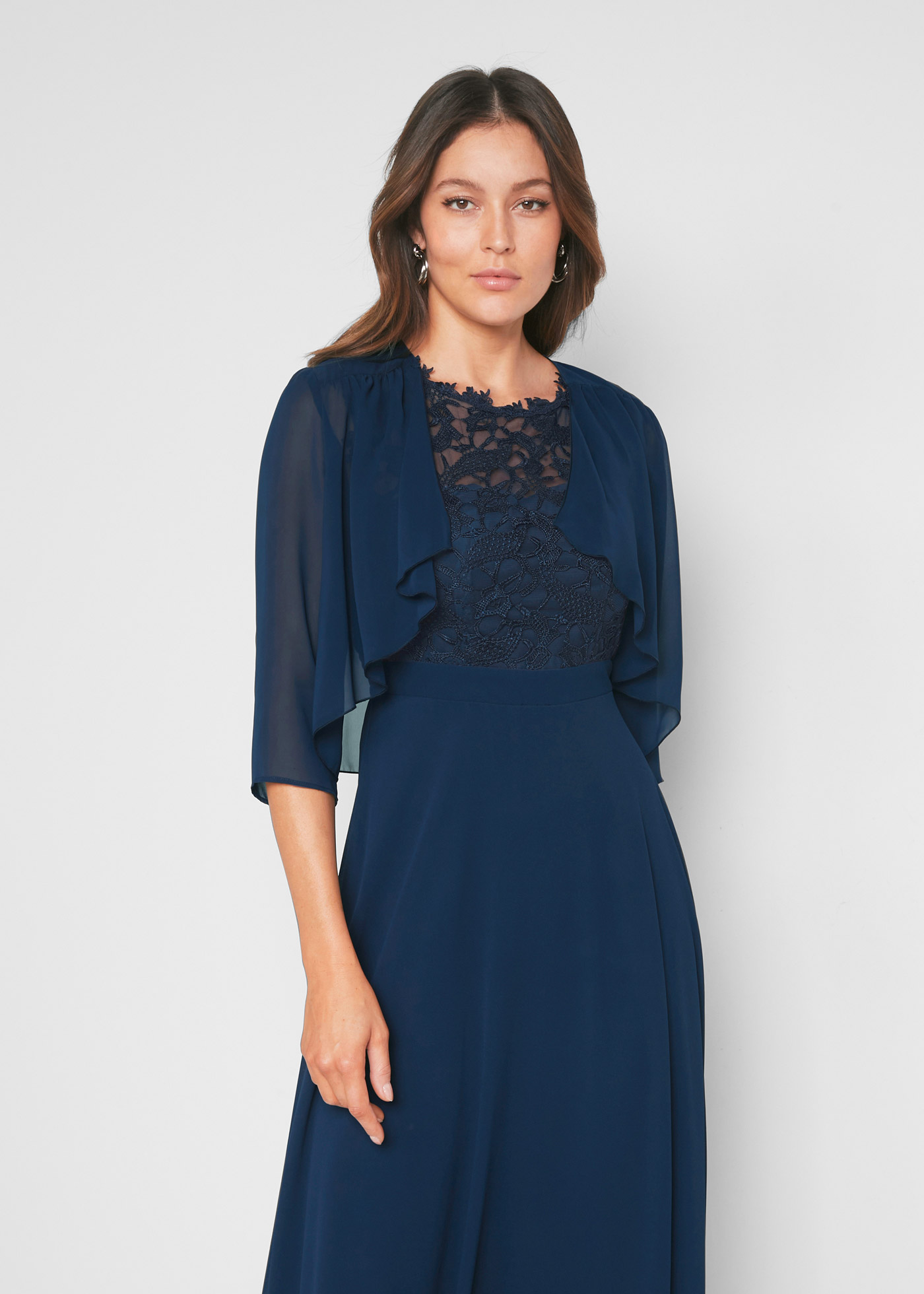 Bolerko z delikatnego szyfonu