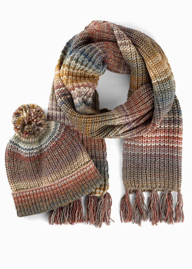 Szal + czapka (2 części)