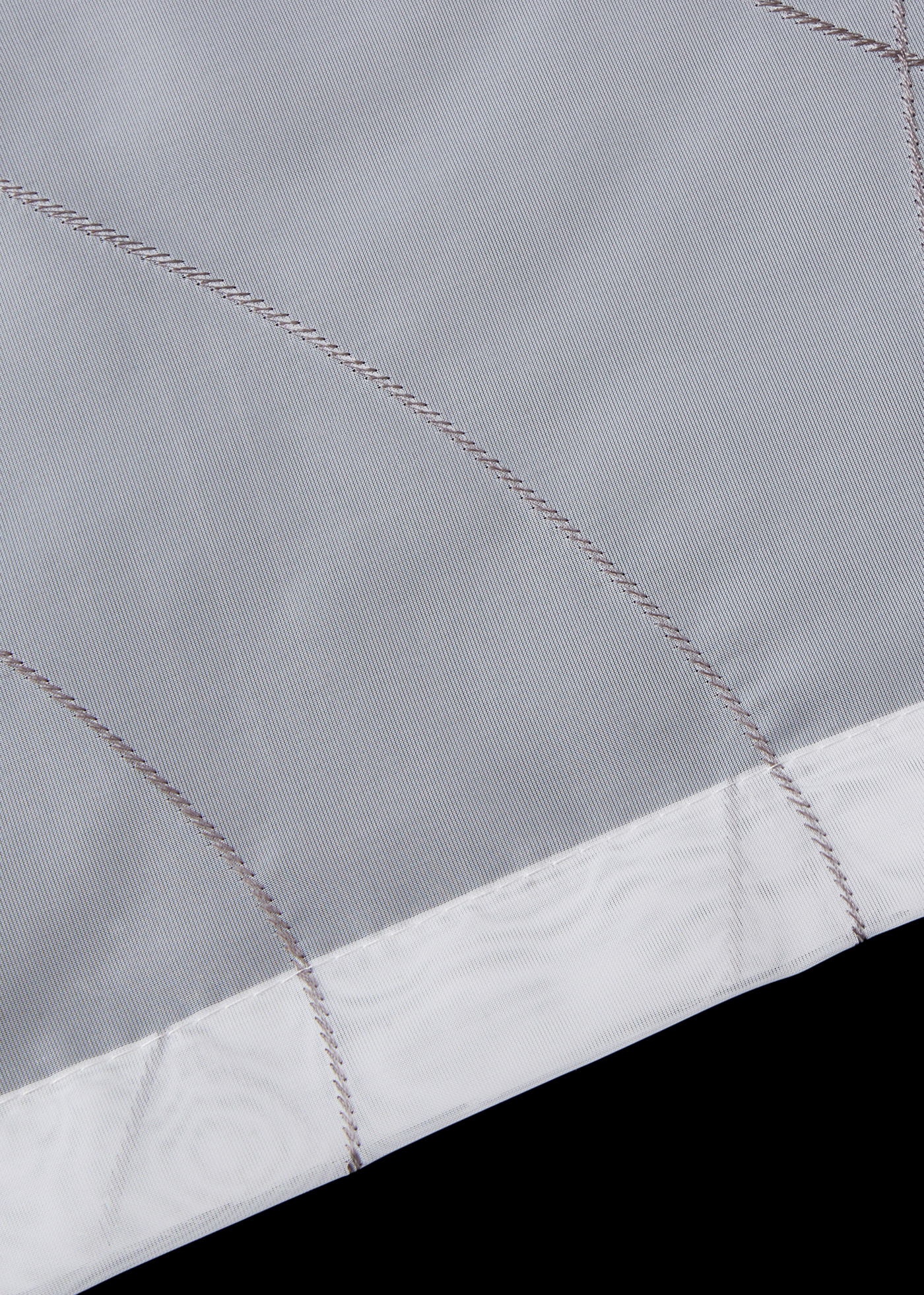 Roleta z haftem, z poliestru z recyklingu