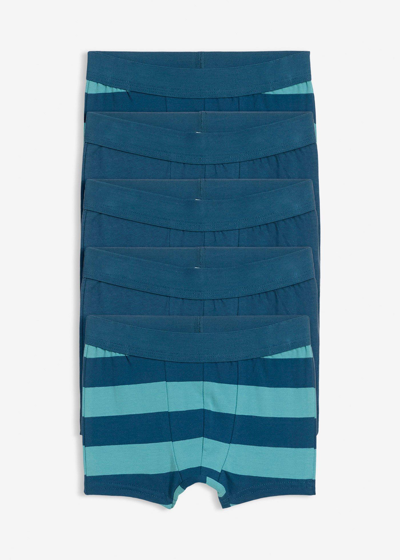 Bokserki z miękką bawełną organiczną (5 par)