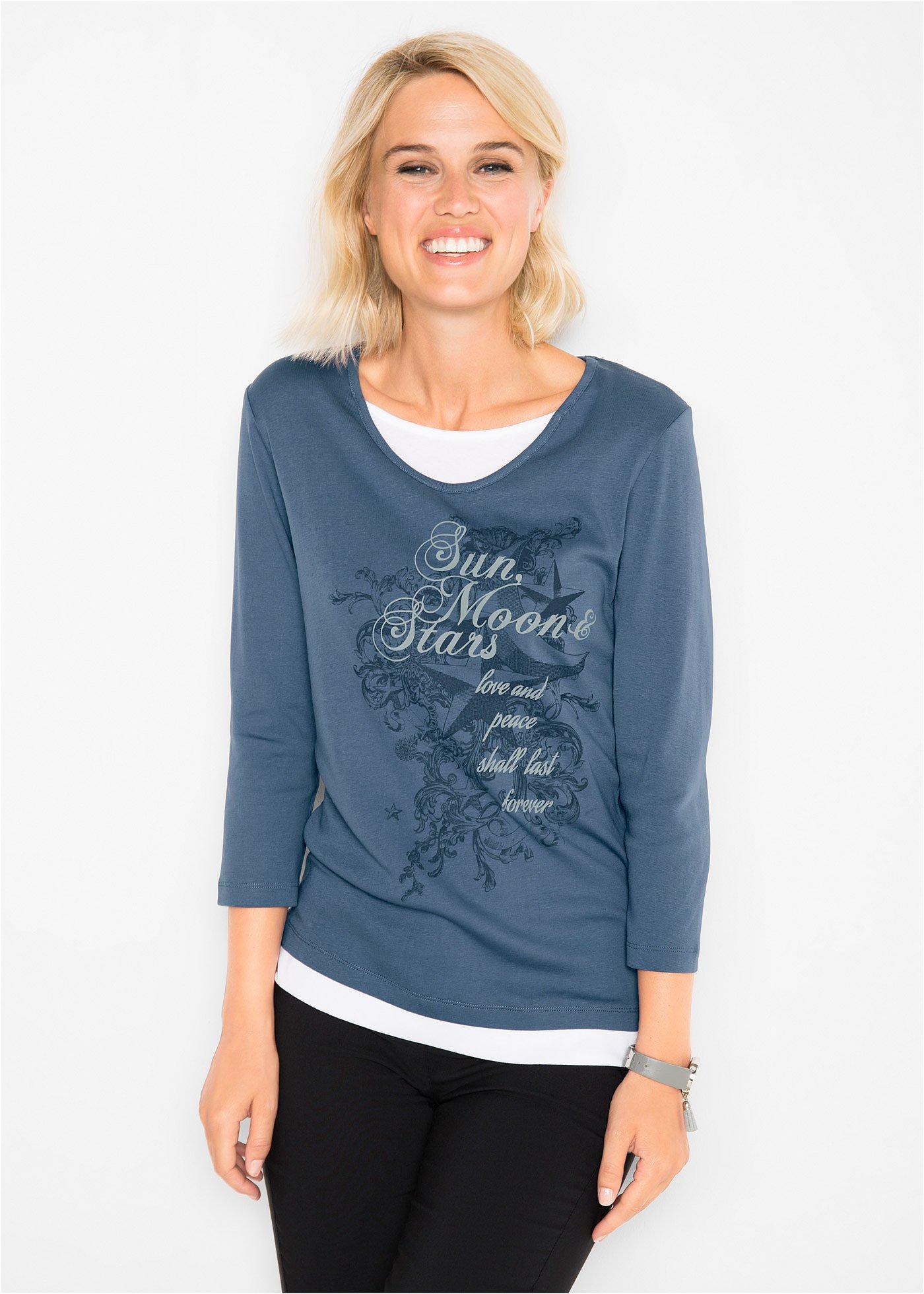 Shirt 2 w 1, rękawy 3/4