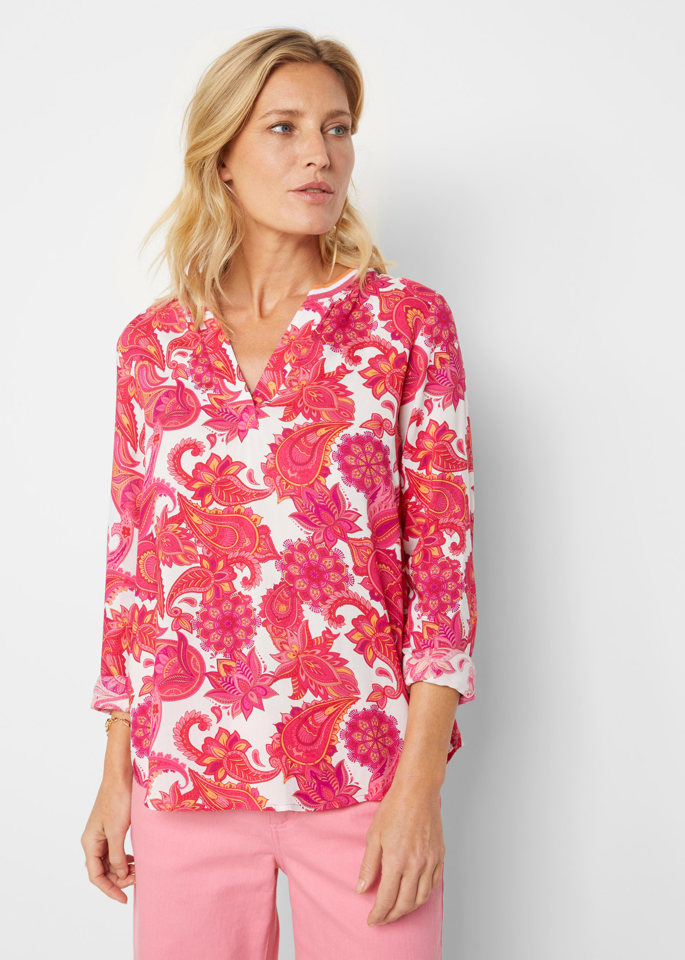 Tunika z lejącej wiskozy