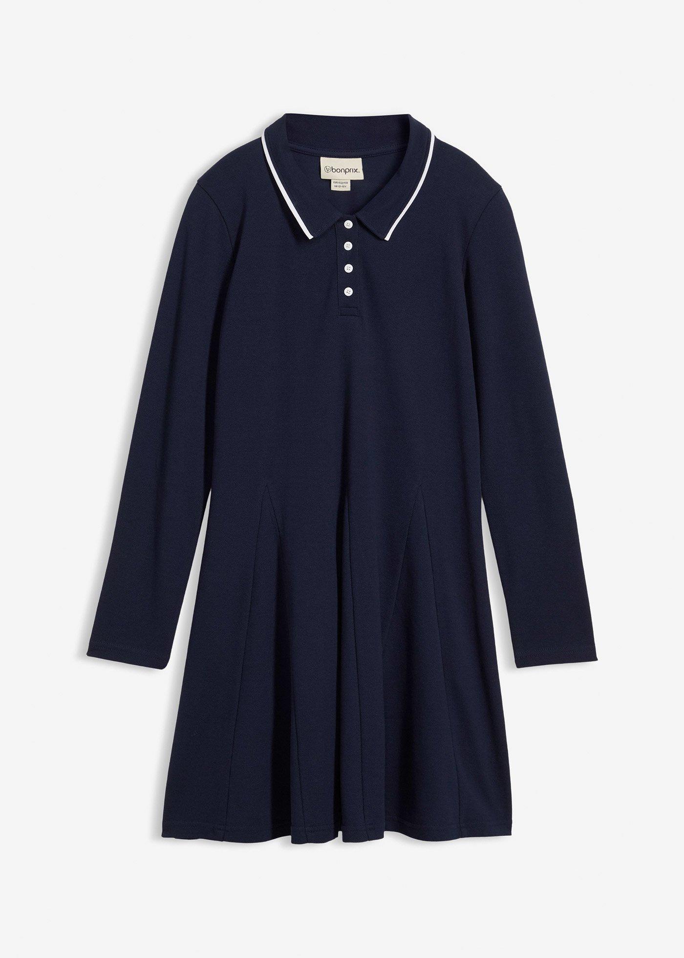 Rozkloszowana sukienka T-shirtowa z czystej bawełny organicznej