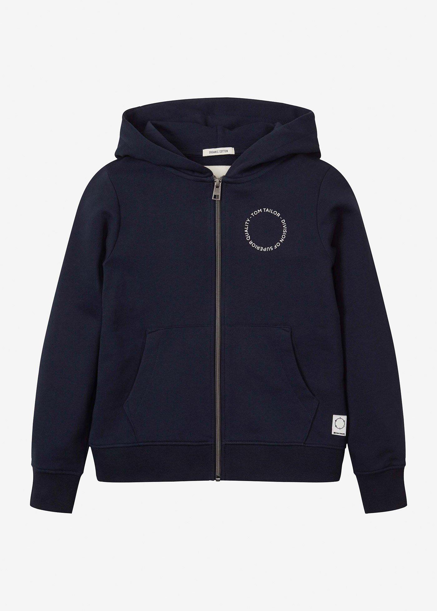 Bluza rozpinana z kapturem marki Tom Tailor