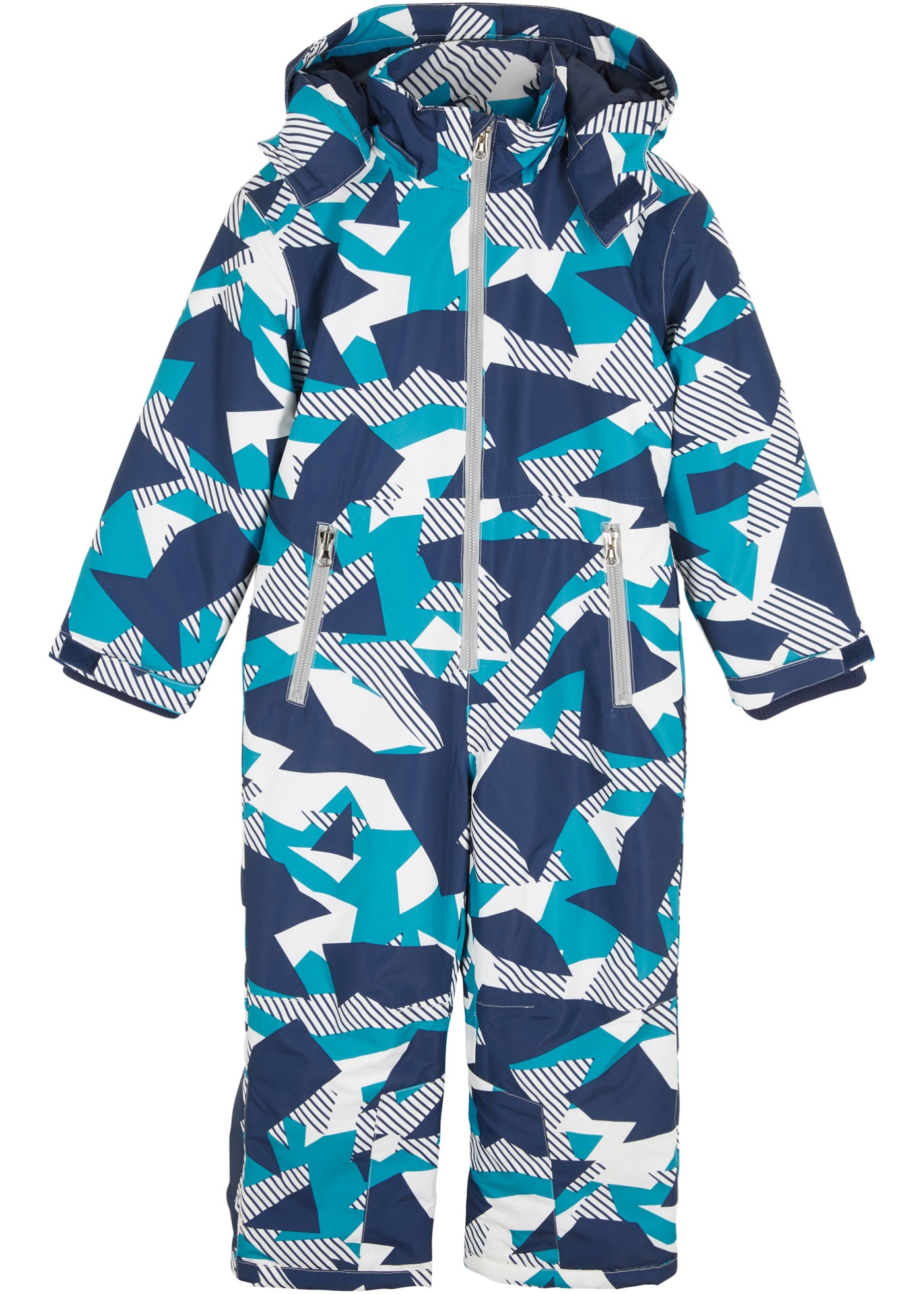 Ciepły kombinezon zimowy z odpinanym kapturem