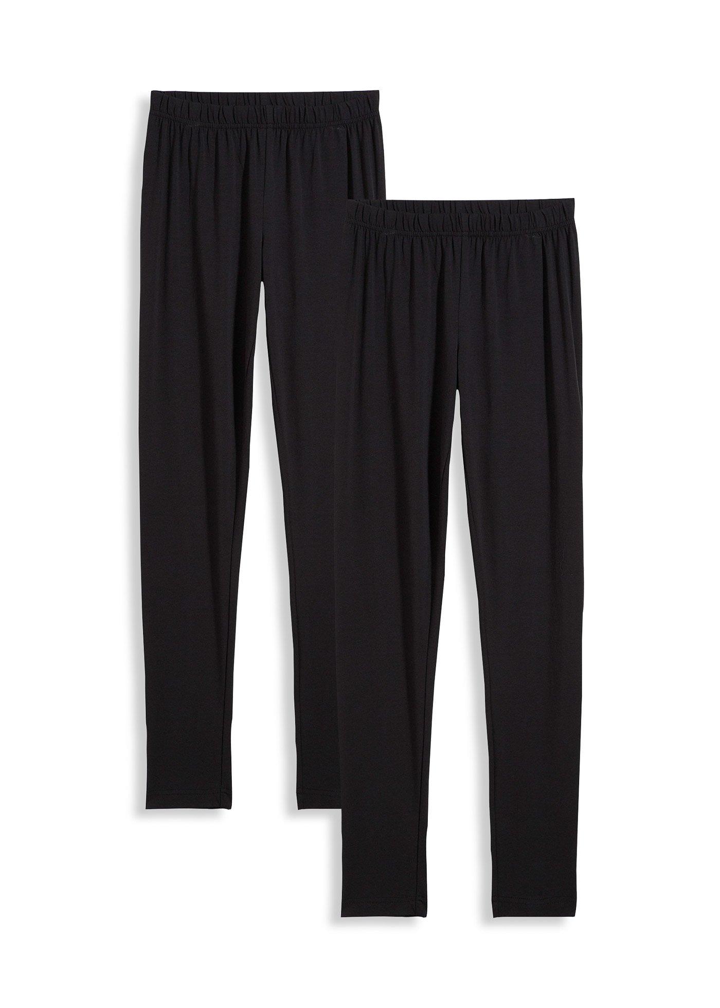 Legginsy z elastycznego materiału z bawełną organiczną (2 szt.)