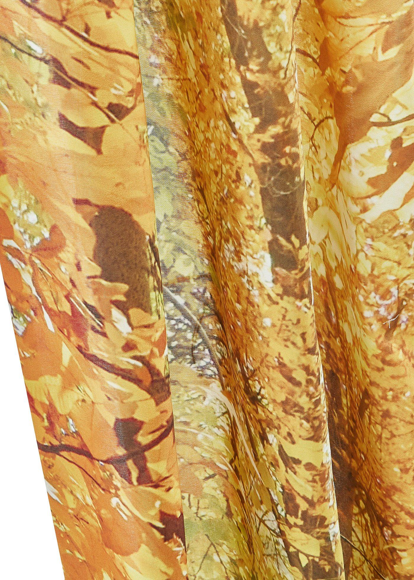 Zasłona LED z jesiennym nadrukiem (1 szt.)