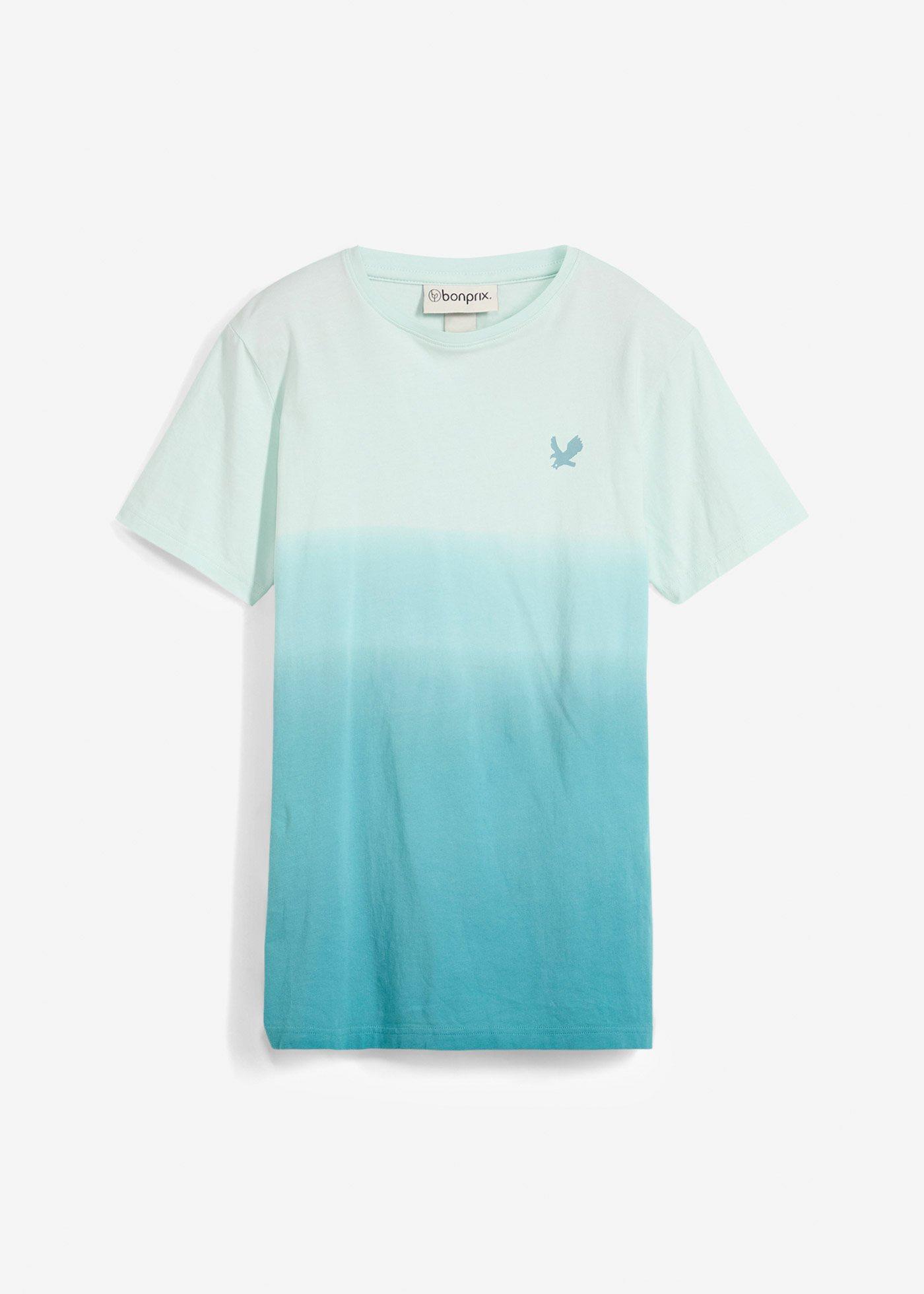 T-shirt w cieniowanym kolorze, z czystej bawełny organicznej