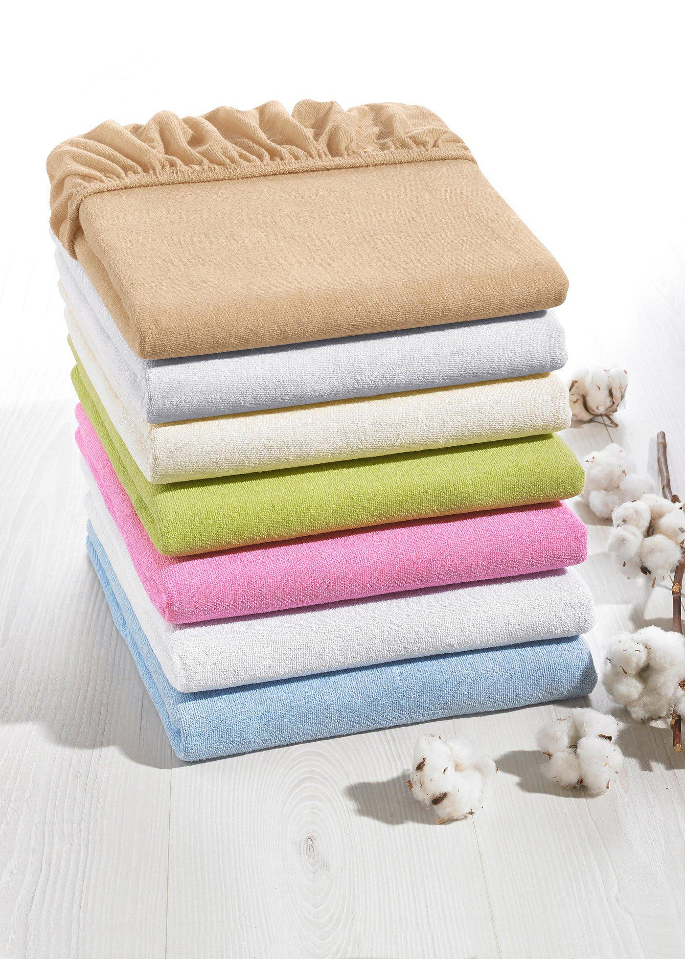 Prześcieradło frotte z gumką