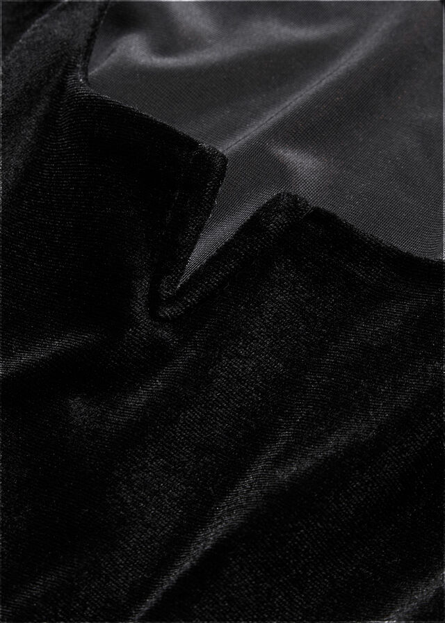 Shirt z miękkiego aksamitu