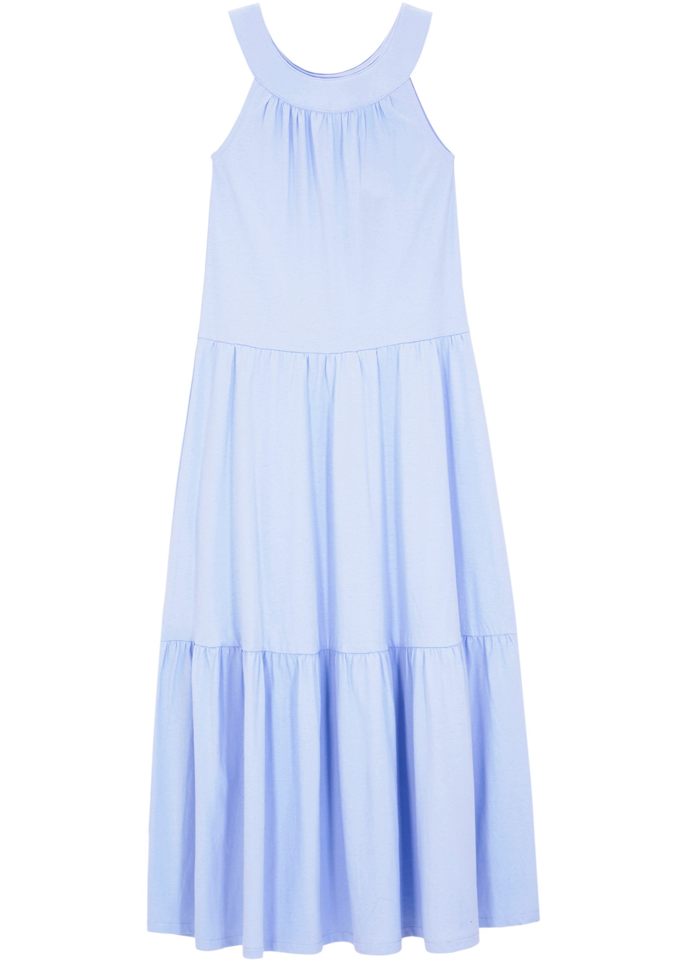 Długa sukienka z dżerseju z bawełny organicznej