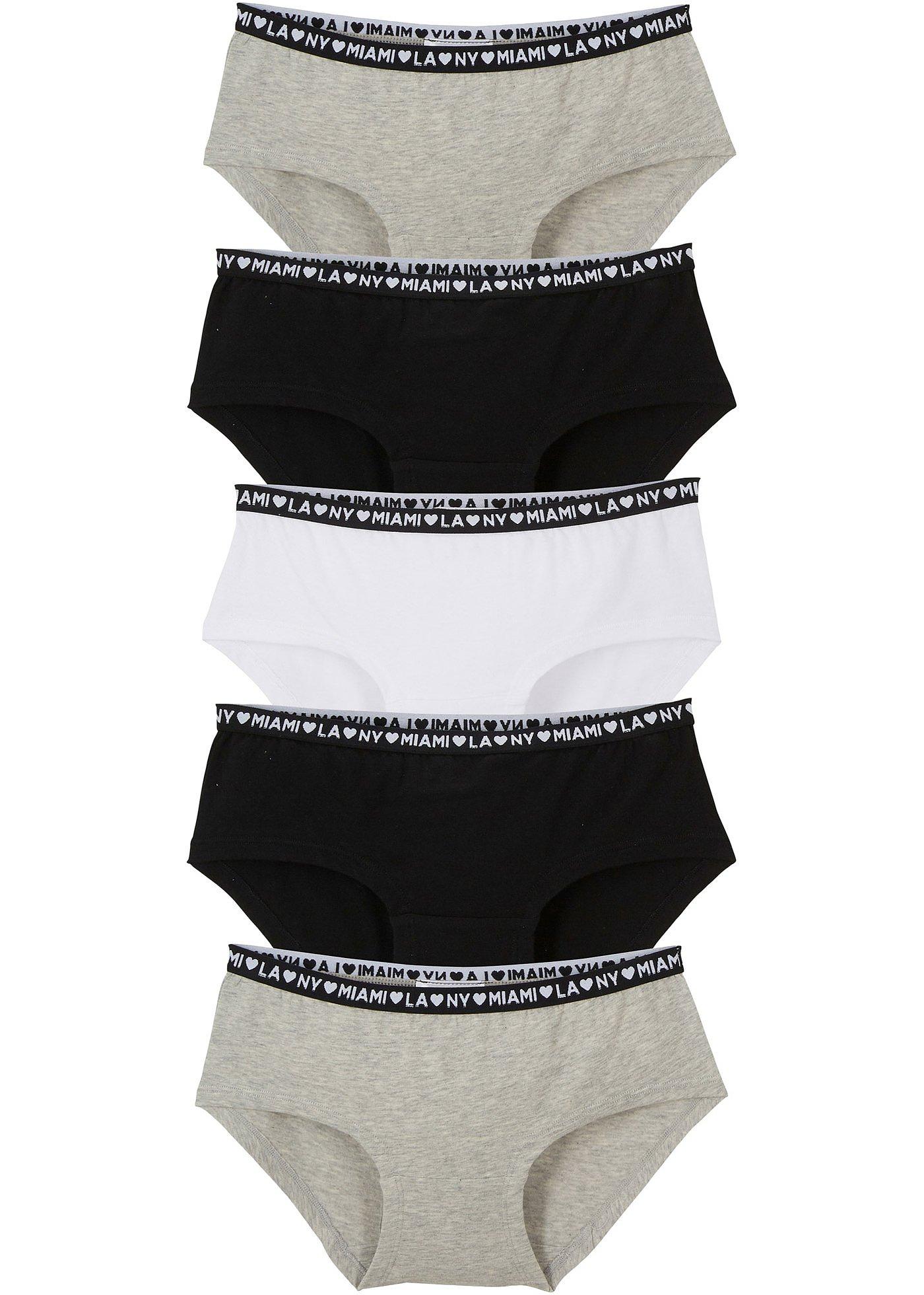 Figi panty z miękką bawełną (5 par)