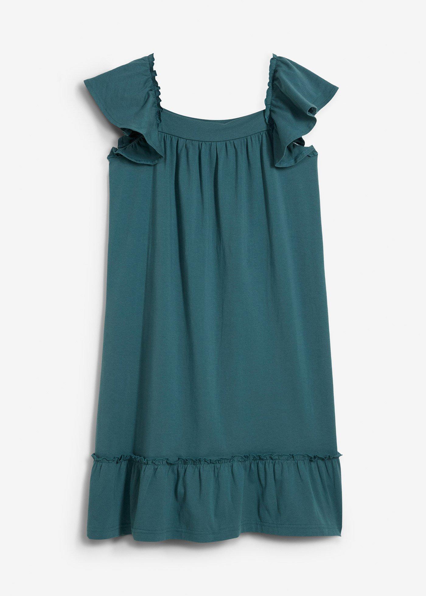 Sukienka z dżerseju z elastycznej mieszanki bawełny organicznej