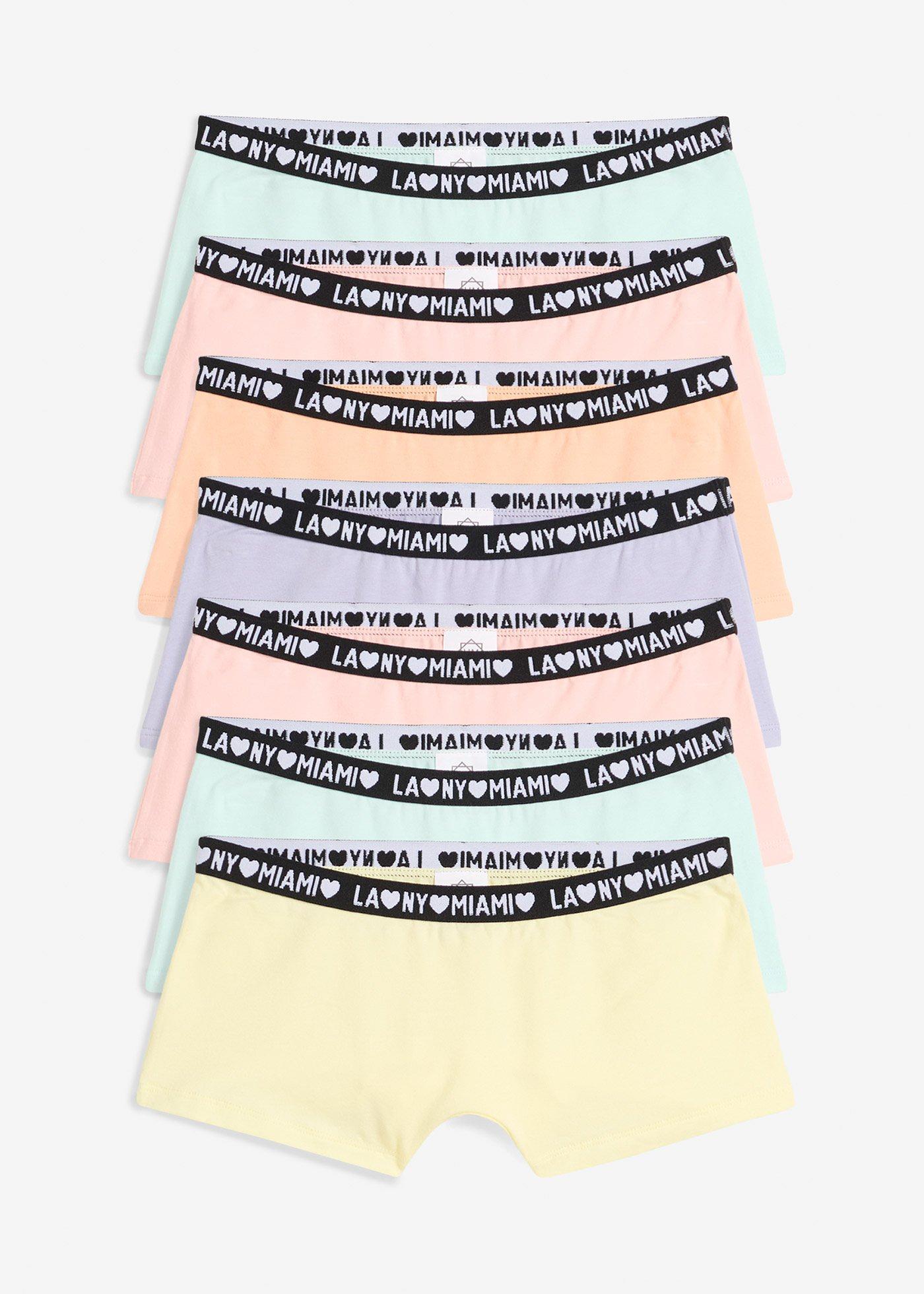 Bokserki z miękką bawełną organiczną (7 par)