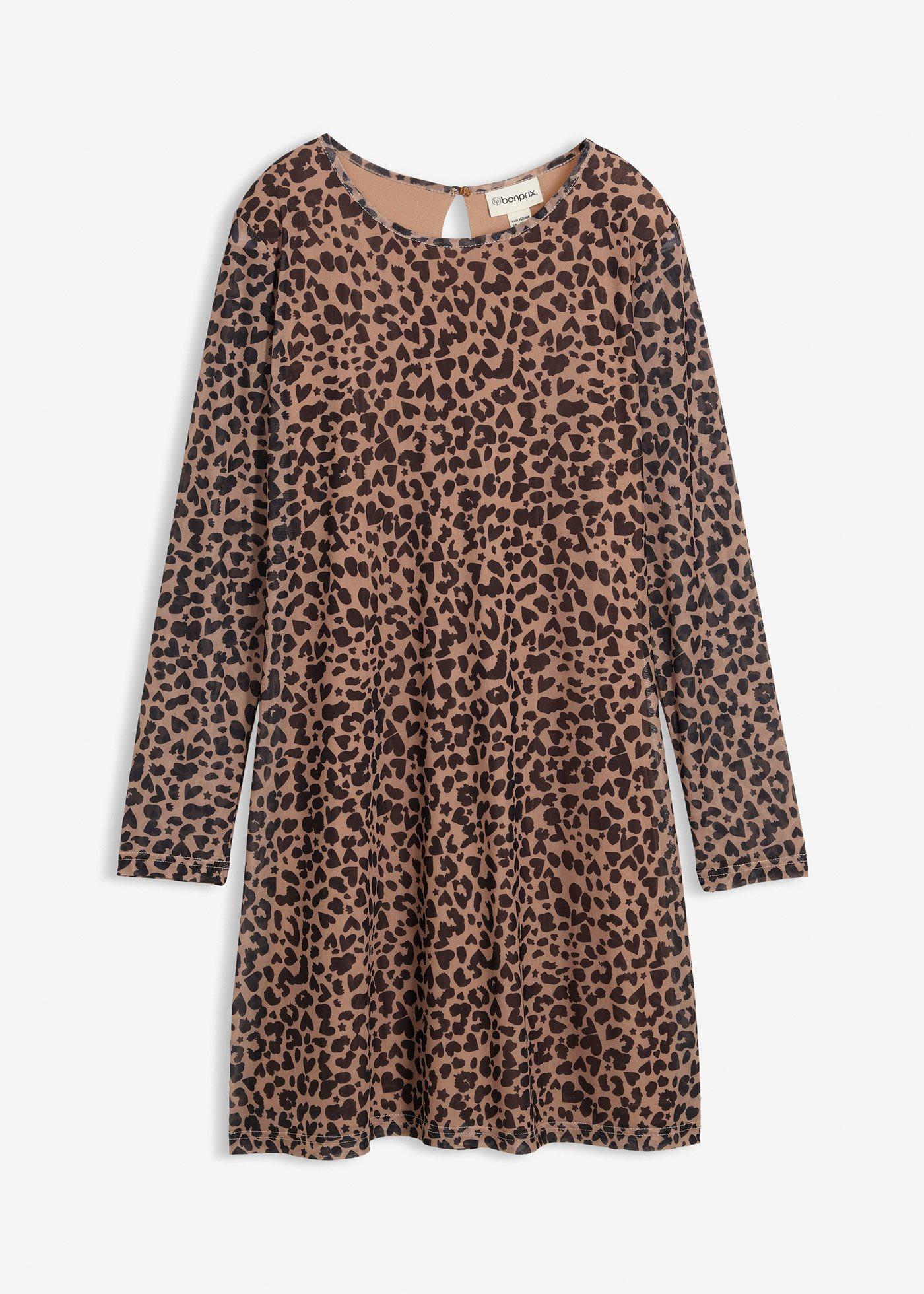 Sukienka mini z siateczki