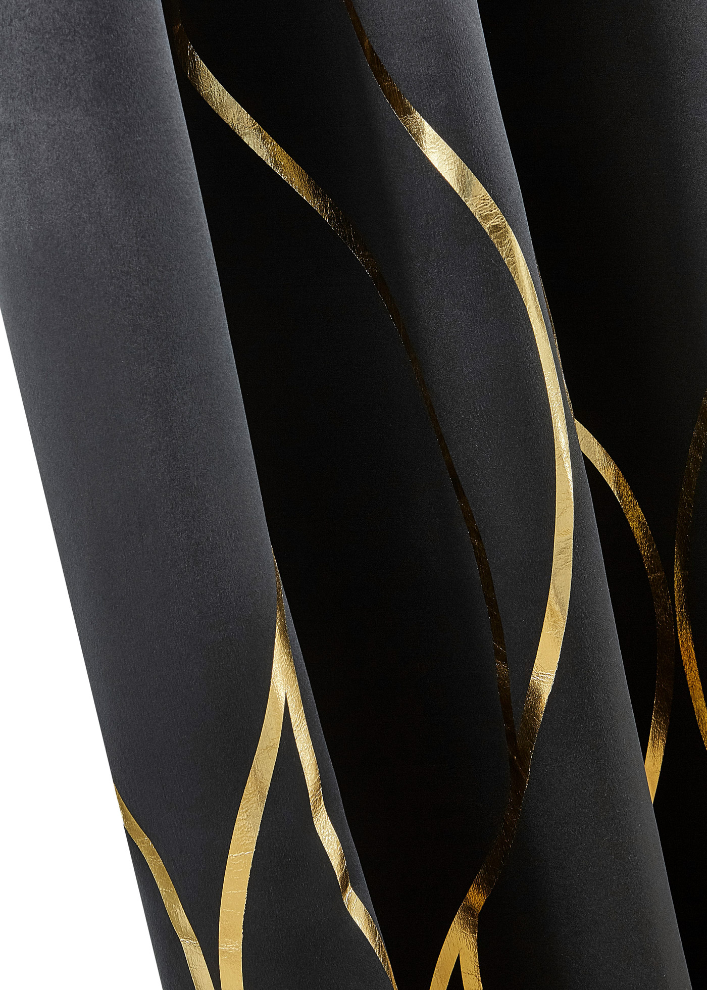 Zasłona zaciemniająca z połyskującym nadrukiem (1 szt.)