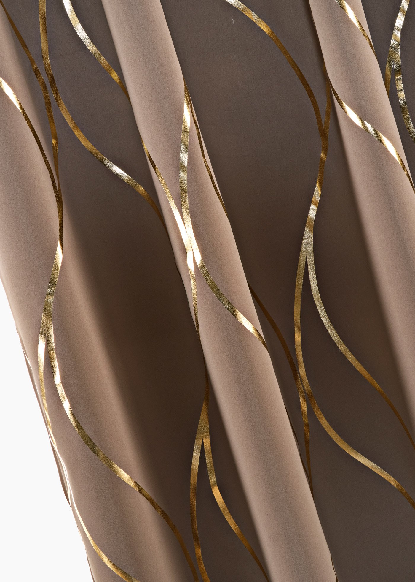 Zasłona zaciemniająca z połyskującym nadrukiem (1 szt.)