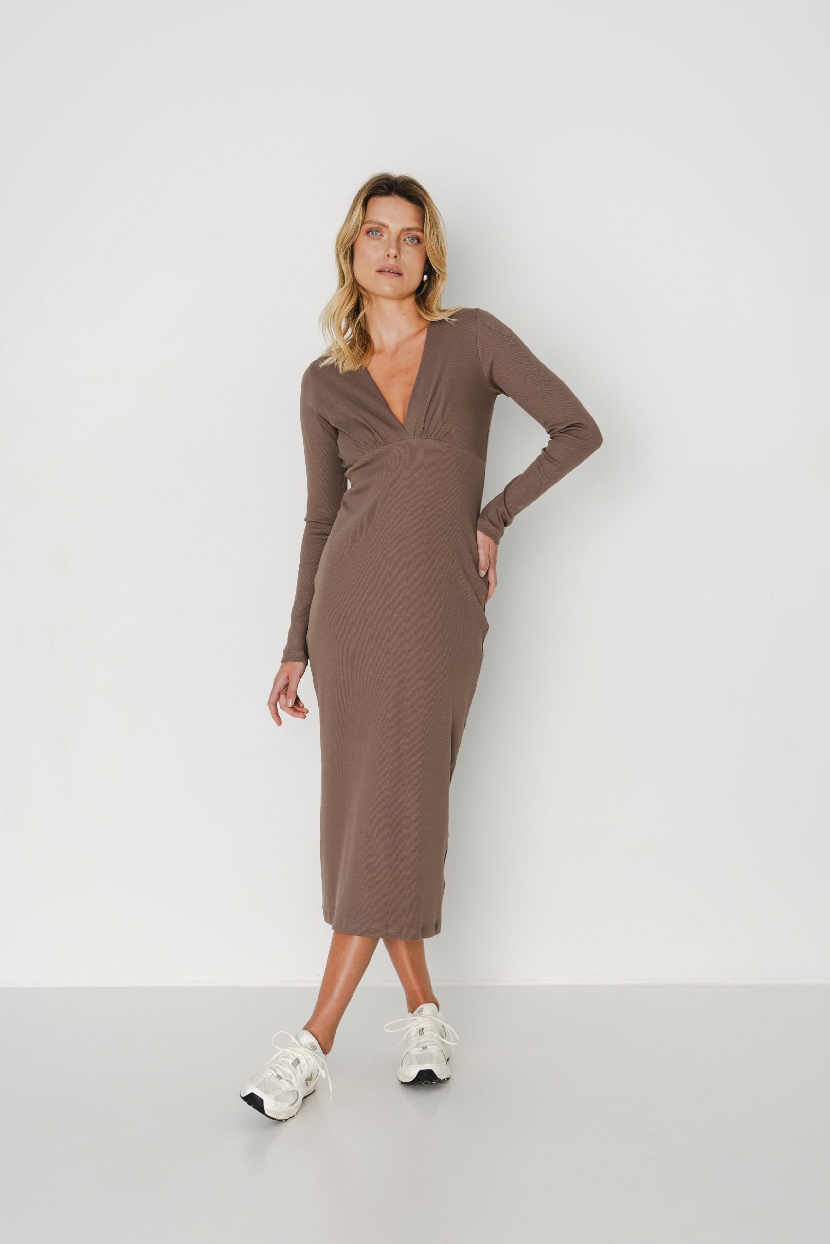 SUKIENKA HARRIET KAKAO XS - Flawless