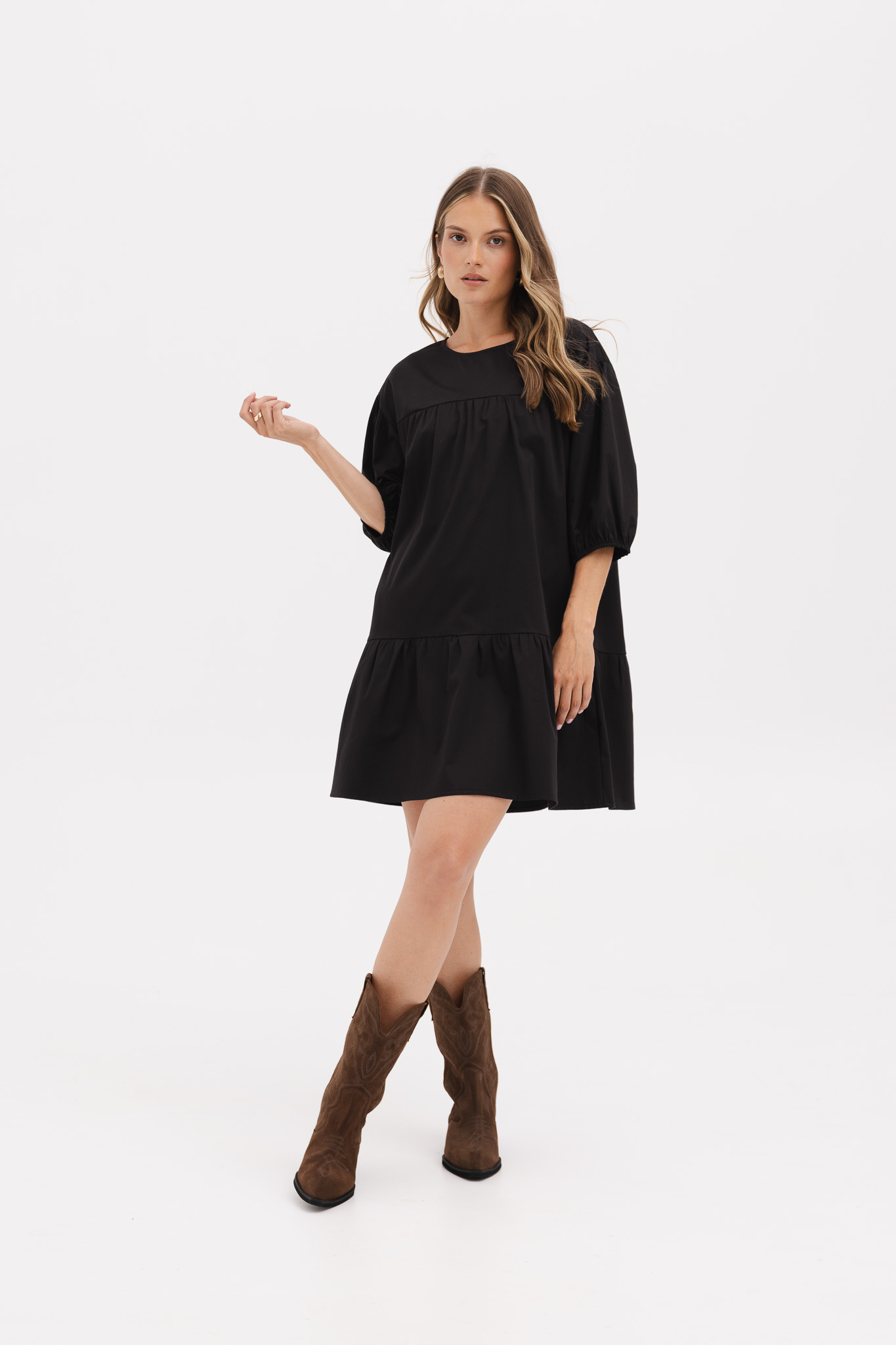 SUKIENKA MIKKA CZARNA M - Flawless