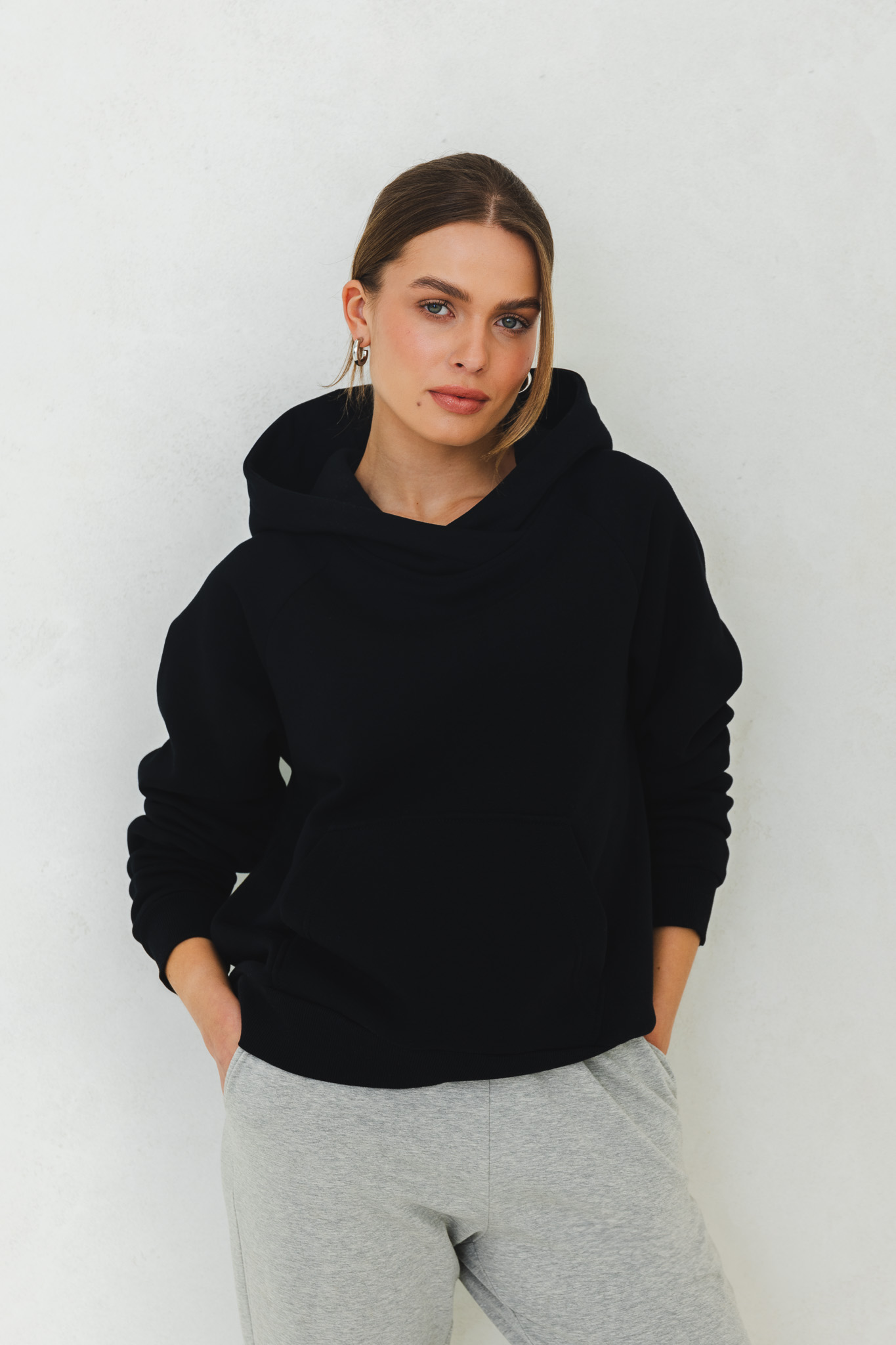 BLUZA RITA CZARNA M - Flawless