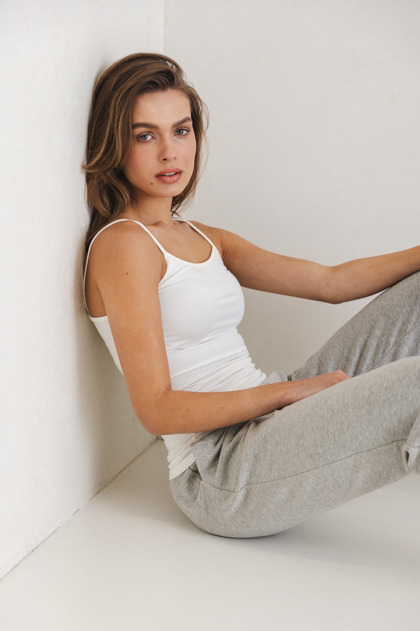 TOP SIA ECRU M - Flawless