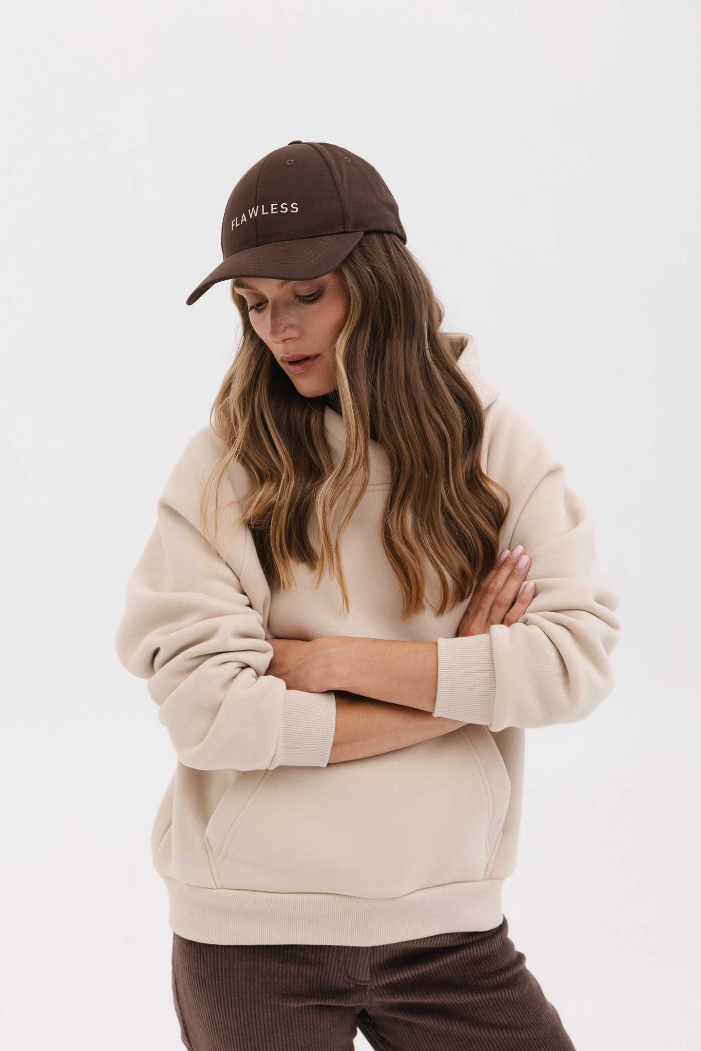 BLUZA RITA PIASKOWA S - Flawless