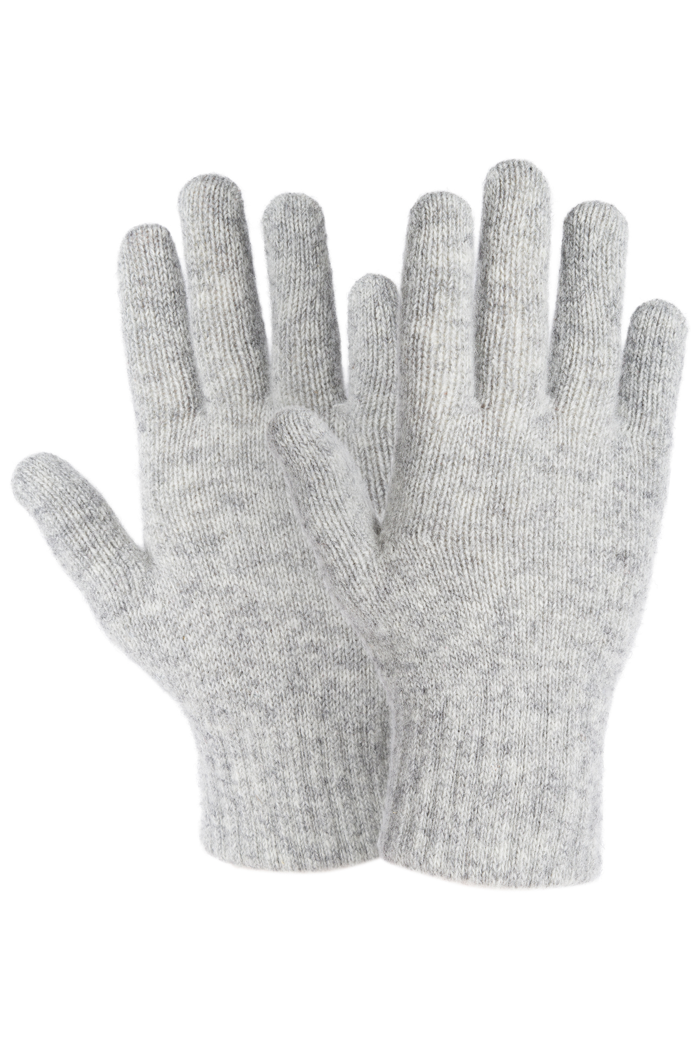 WEŁNIANE RĘKAWICZKI ROSE SZARE One size - Flawless