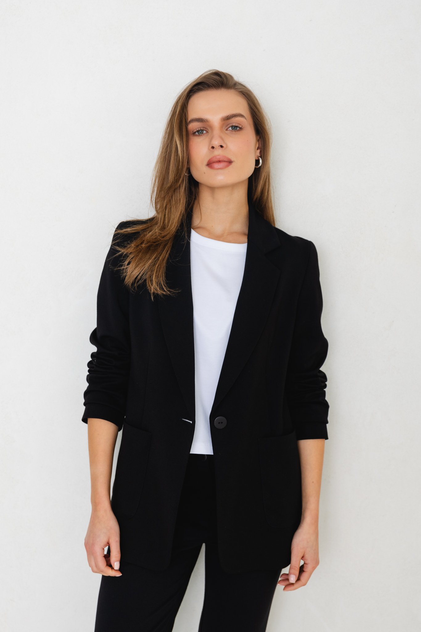 MARYNARKA NANCY CZARNA XS - Flawless