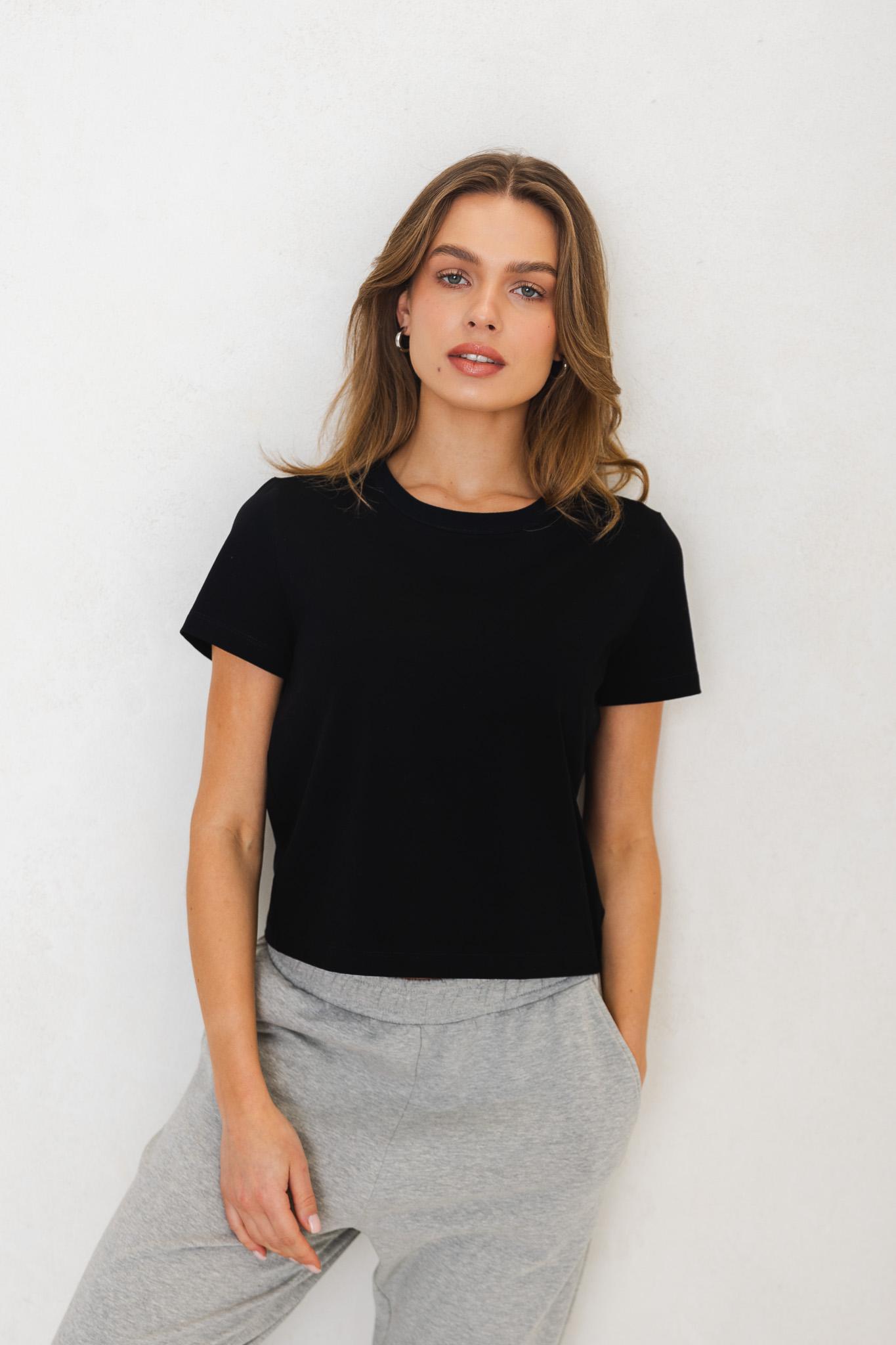 T-SHIRT PIPER CZARNY L - Flawless