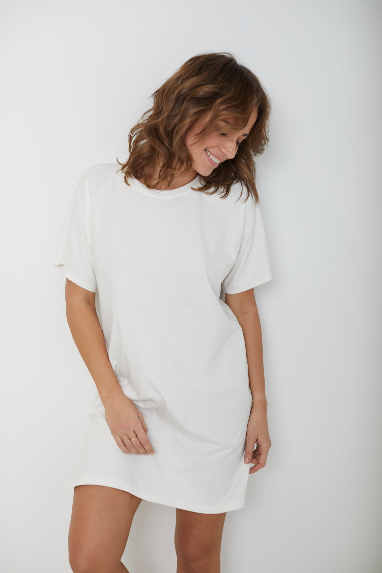 KOSZULA NOCNA LINDA ECRU S - Flawless