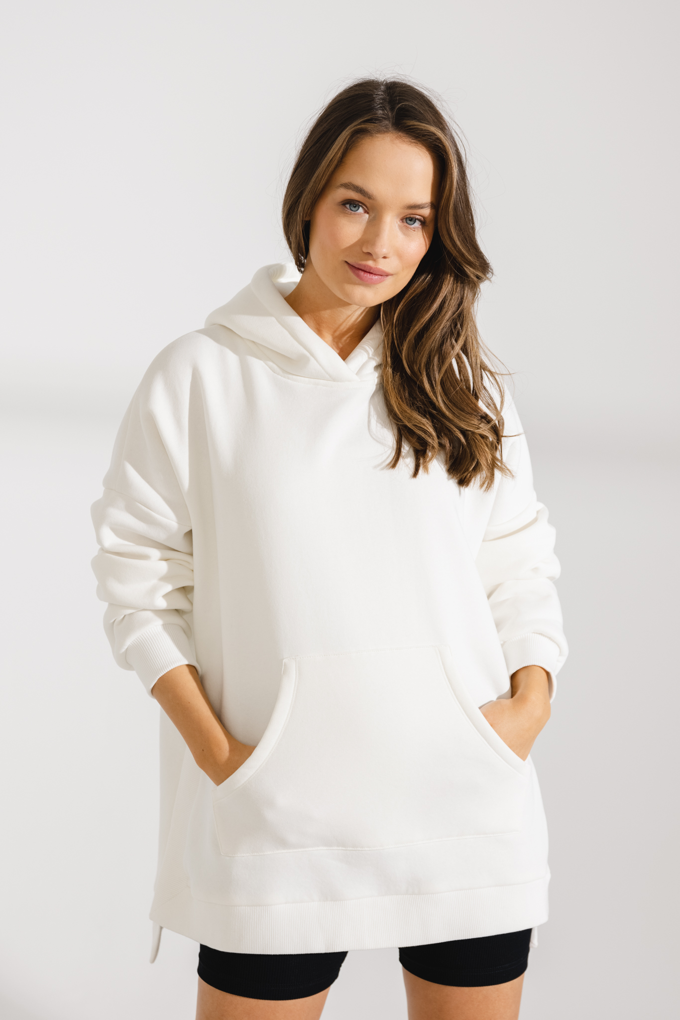 BLUZA LONI ŚMIETANKOWA One size - Flawless