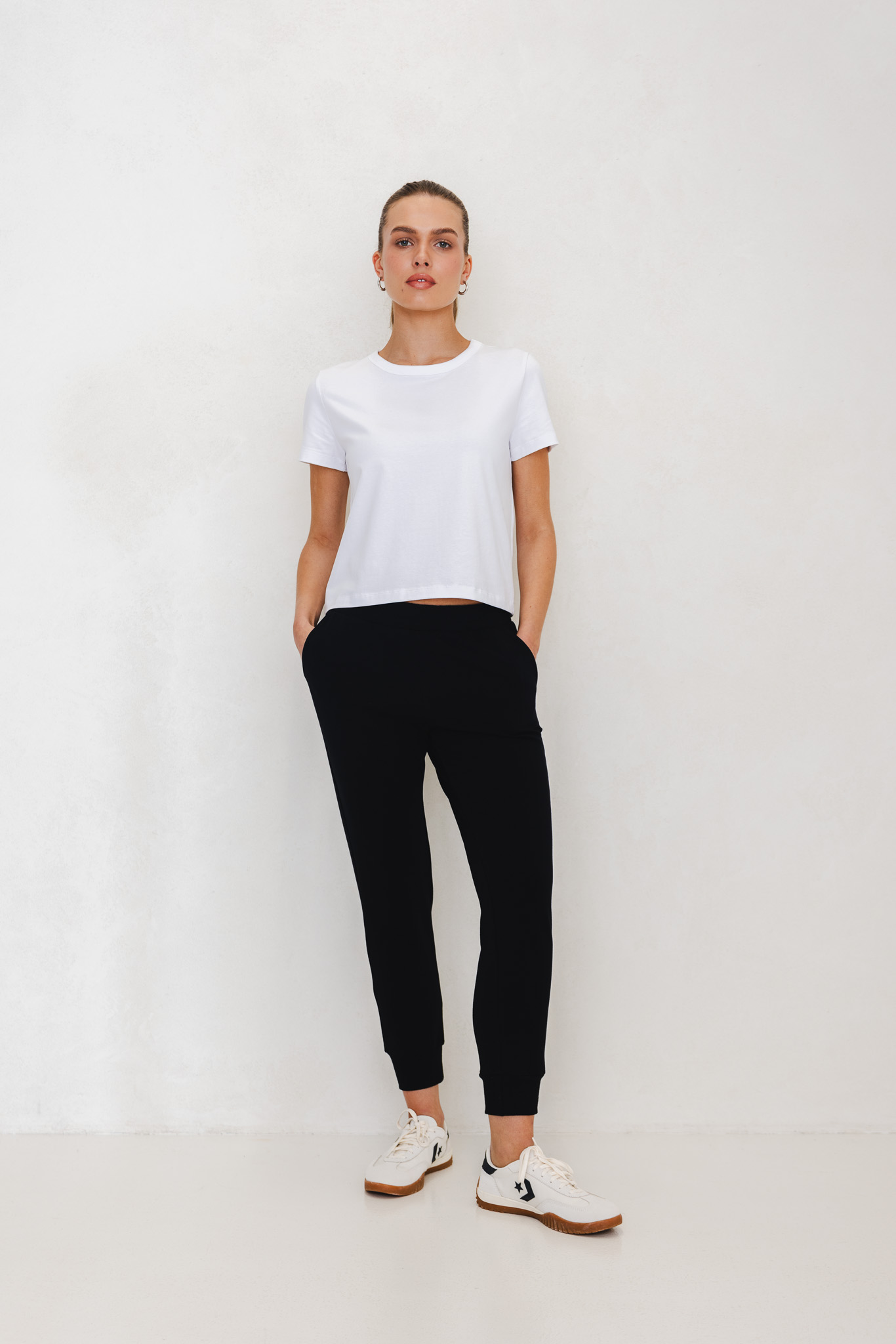 SPODNIE LENA CZARNE XS - Flawless