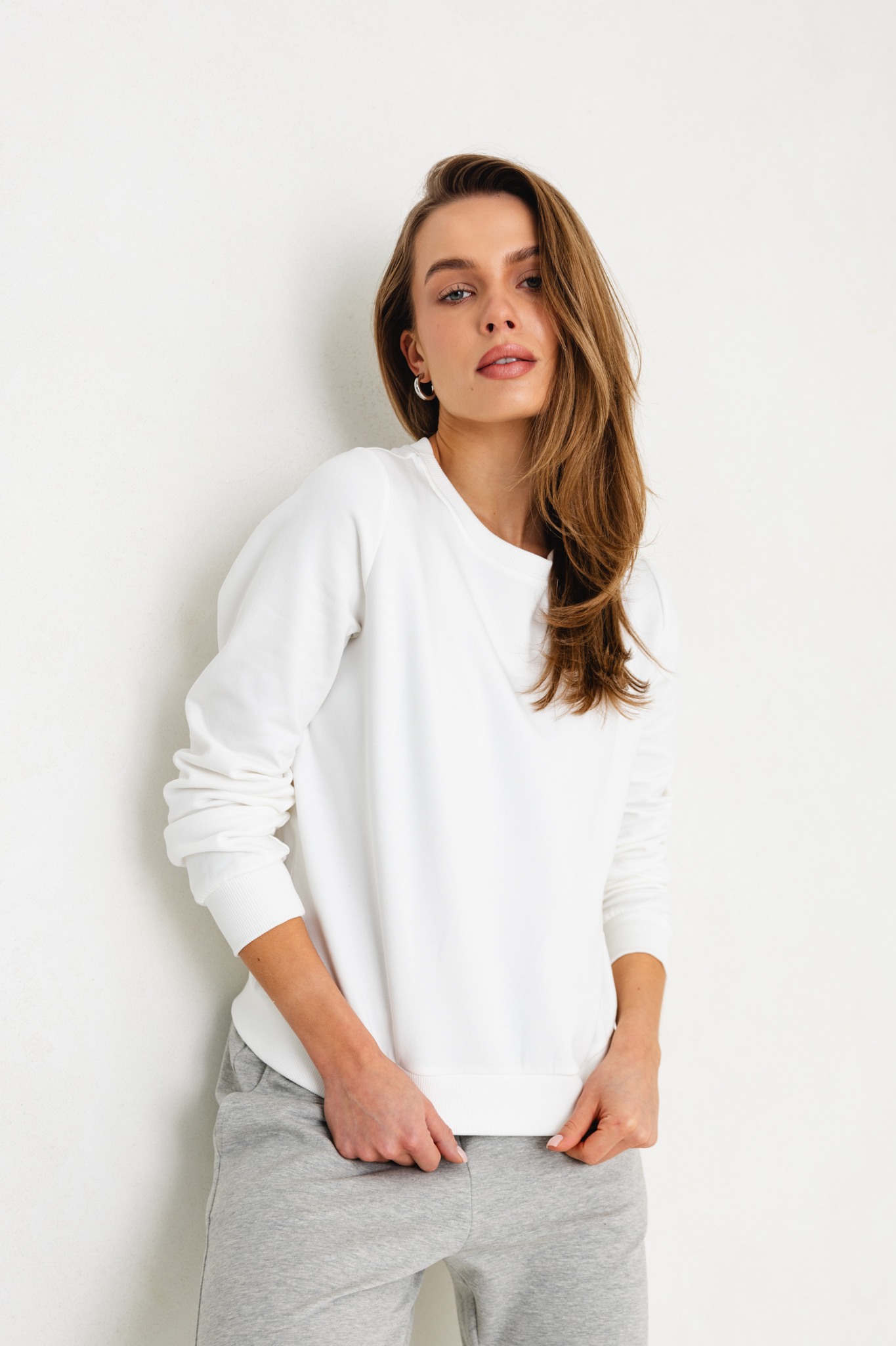 BLUZA LENA ECRU L - Flawless