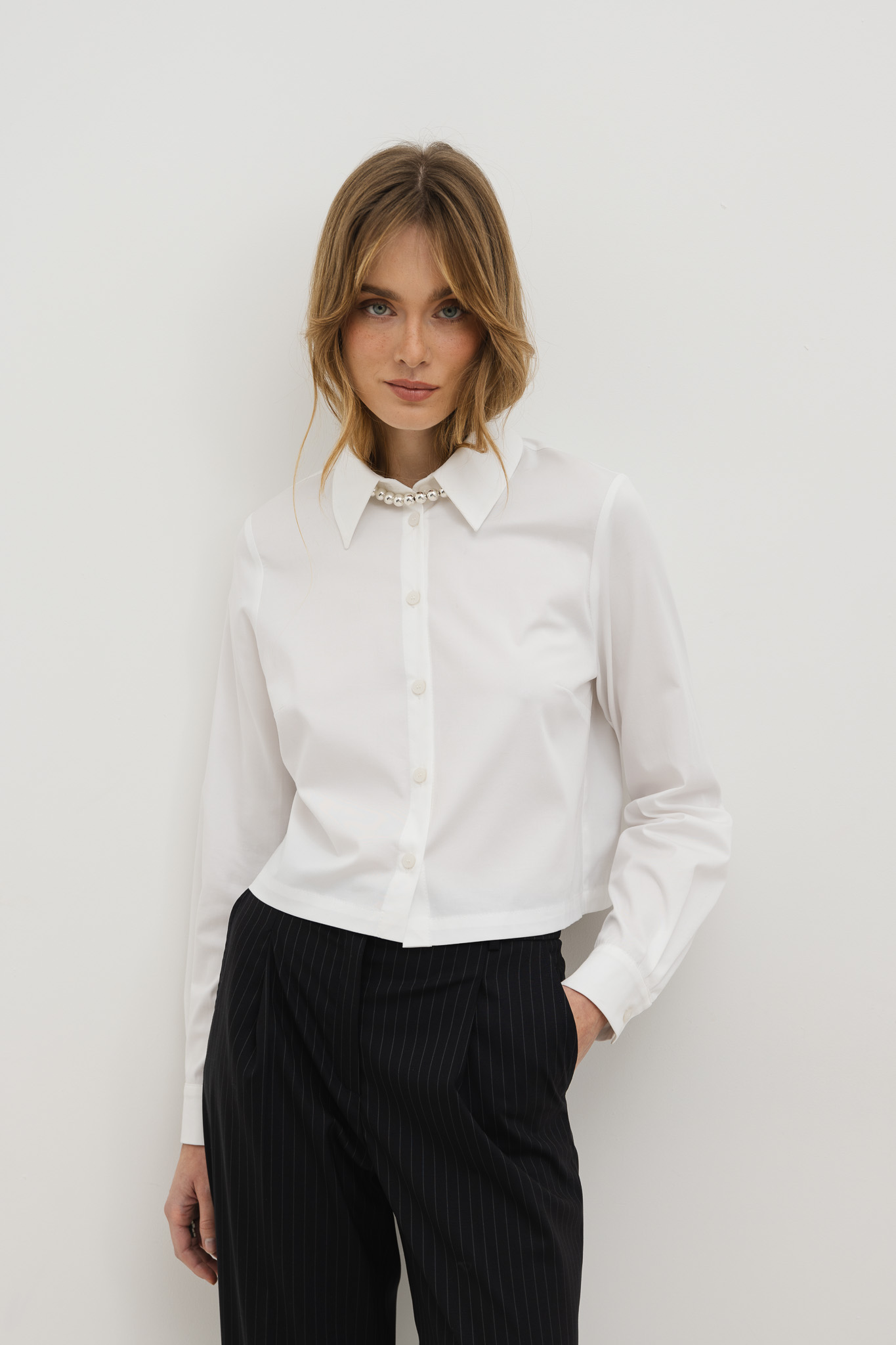 KOSZULA PARIS BIAŁA L - Flawless