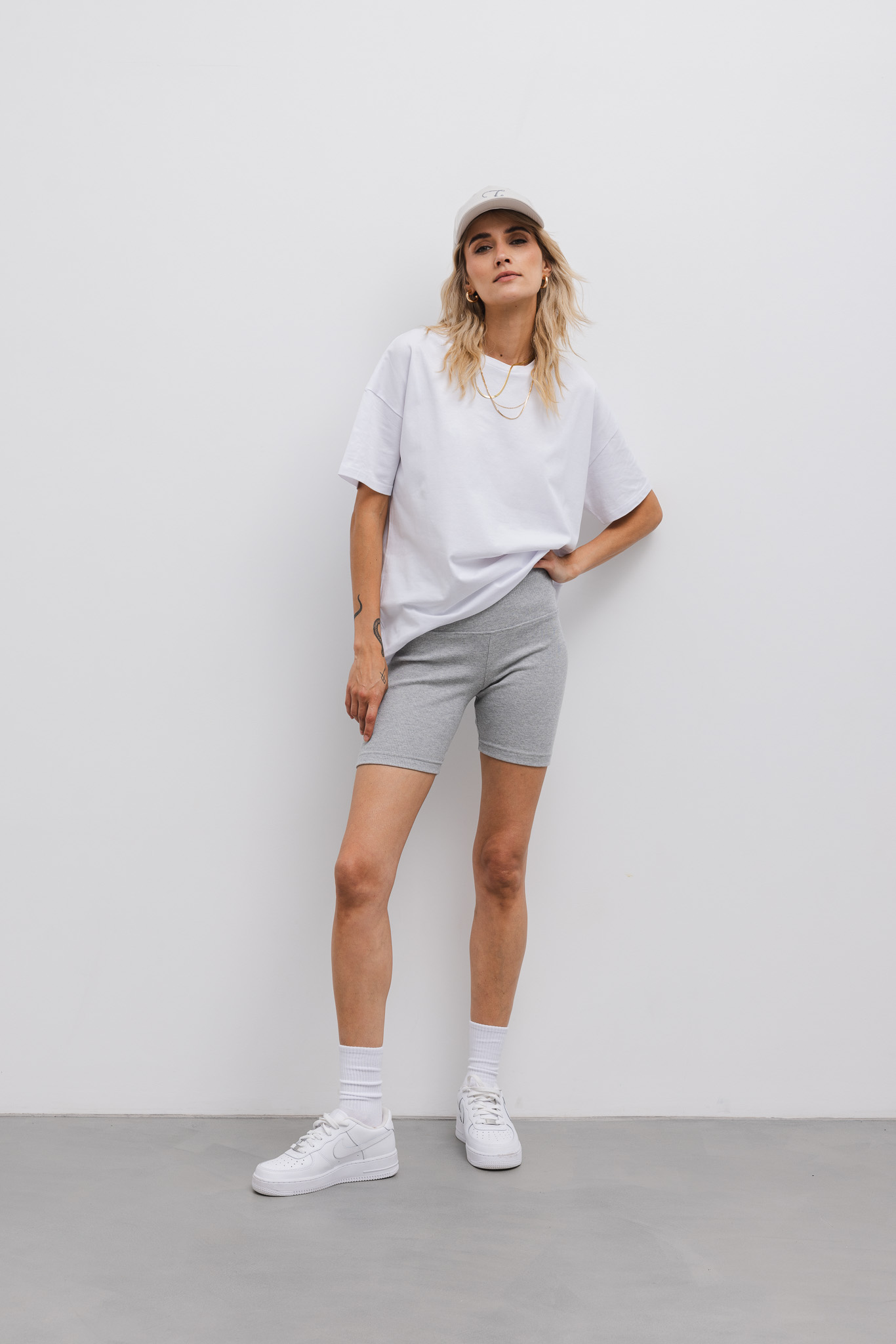 KOLARKI SUZANE JASNO SZARE XS - Flawless