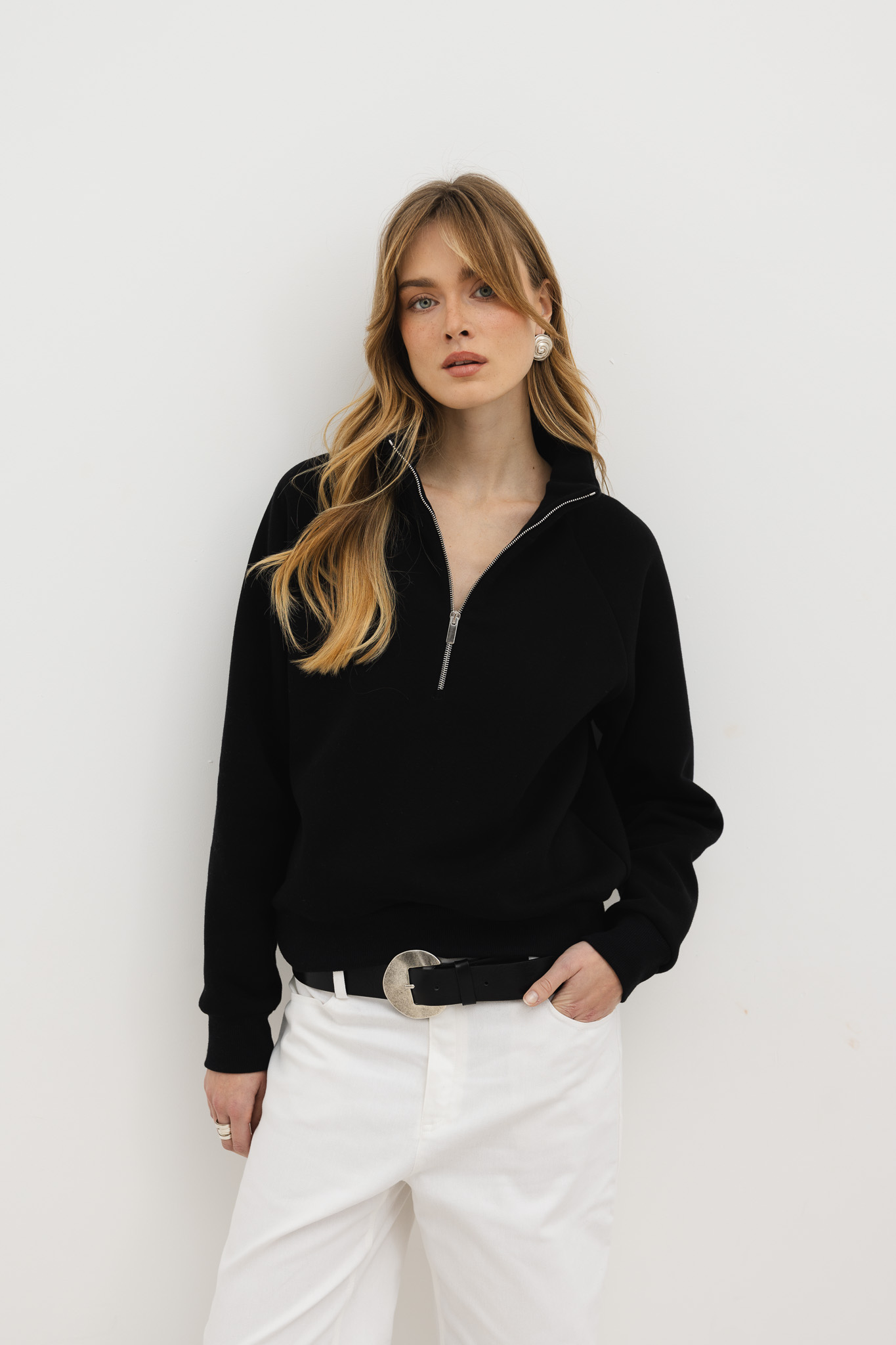 BLUZA VIKI CZARNA L - Flawless