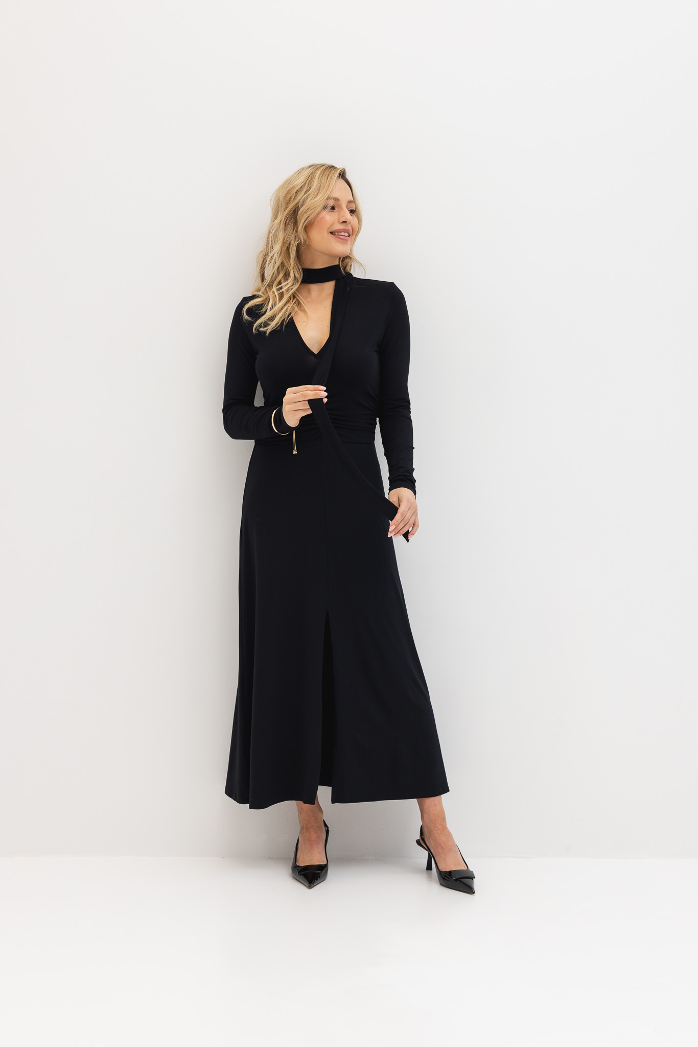 SUKIENKA NATALIE CZARNA XS - Flawless