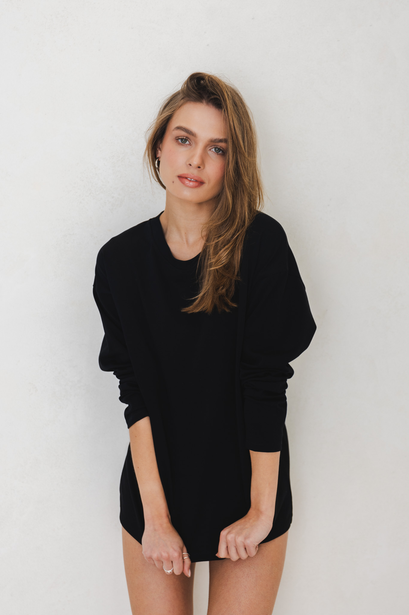 BLUZKA ERICA CZARNA One size - Flawless