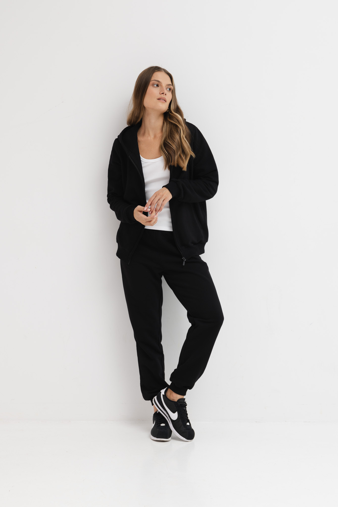 LEKKIE SPODNIE CELINE CZARNE S - Flawless