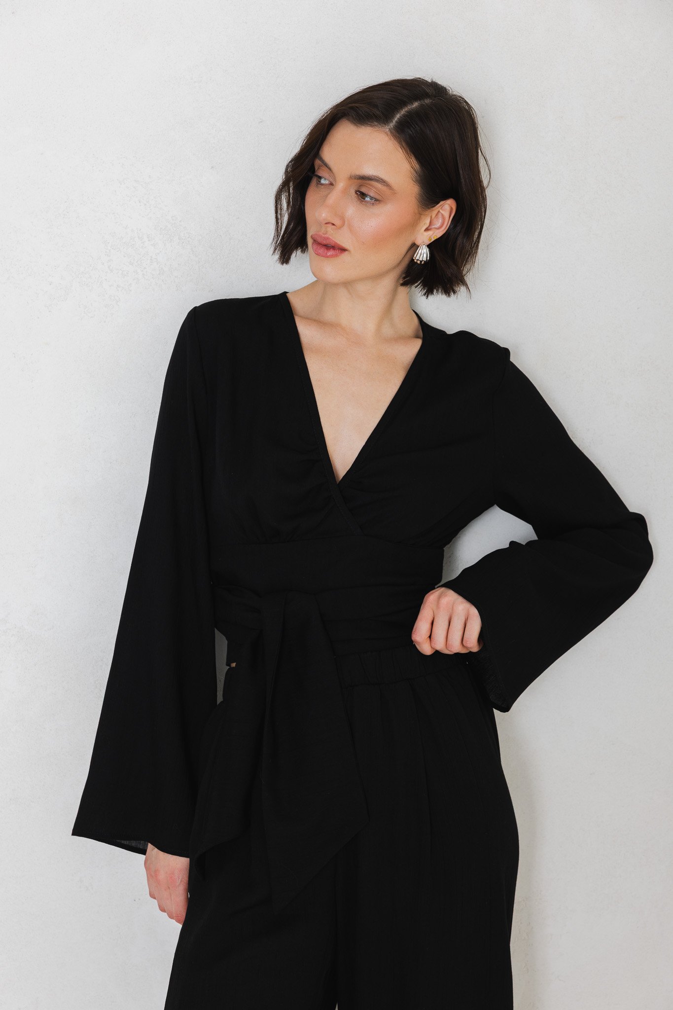 BLUZKA TAYLOR CZARNA L - Flawless