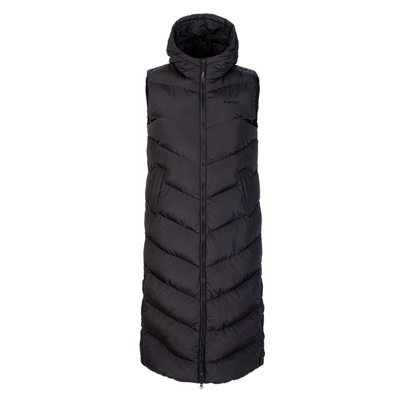 Kamizelka damska pikowana Hi-Tec Lady Gulietta - czarna, Rozmiar XL